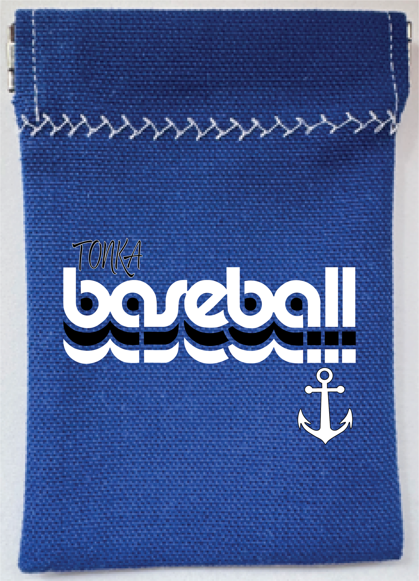 Baseball Squeeze Clasp Seed Pouch