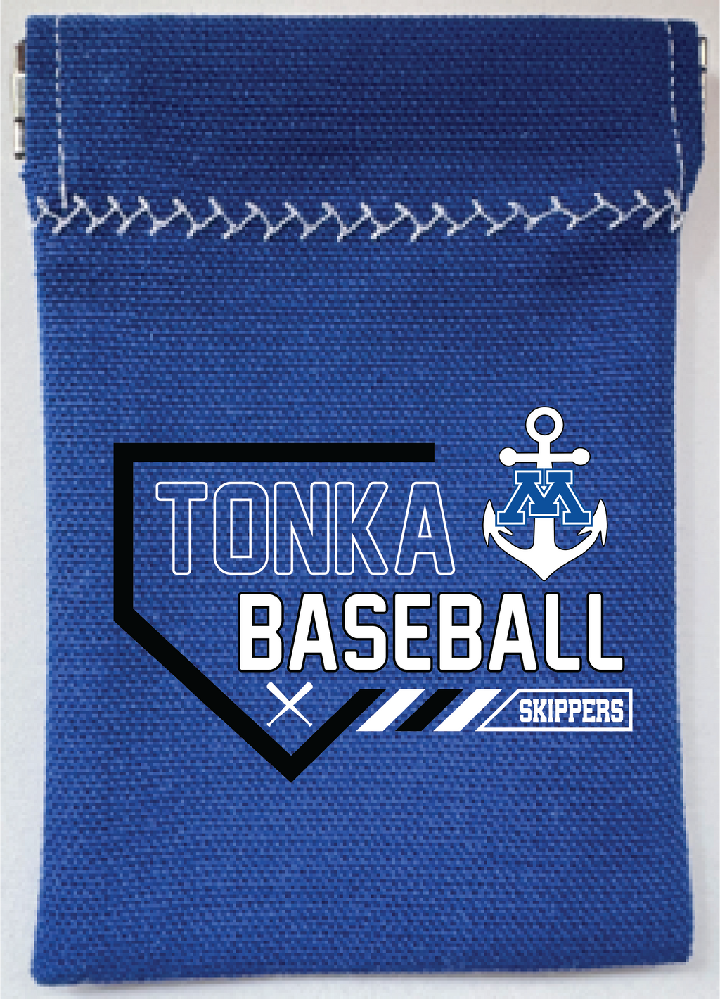 Baseball Squeeze Clasp Seed Pouch