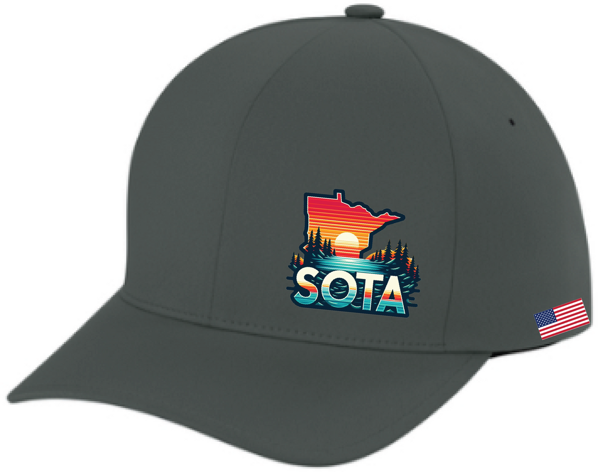 Minnesota Flexfit Fitted Delta® Hat