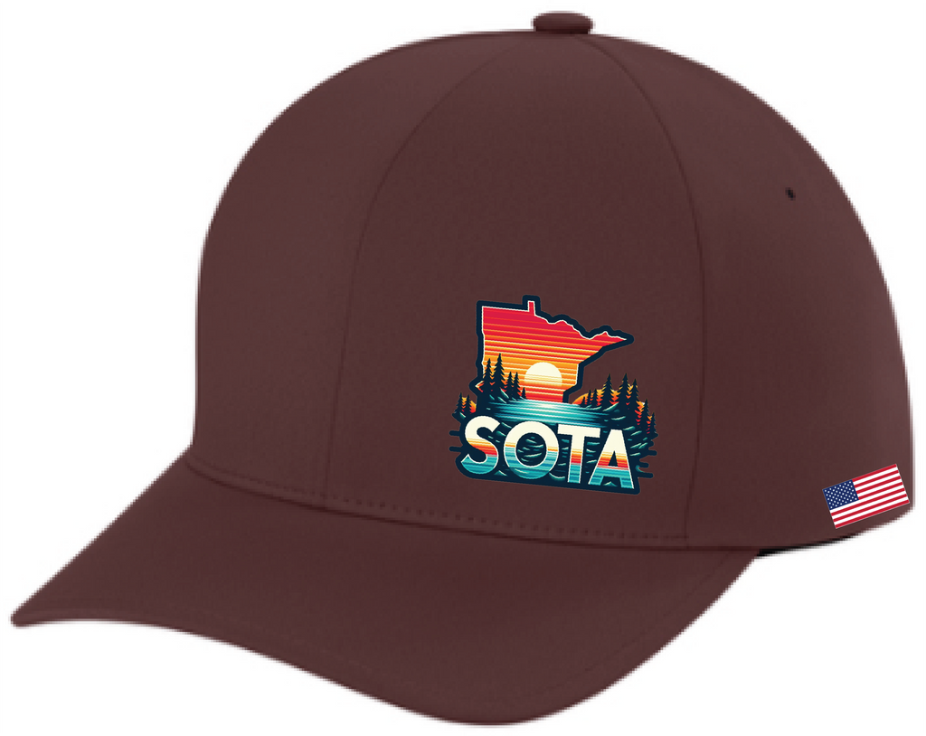 Minnesota Flexfit Fitted Delta® Hat