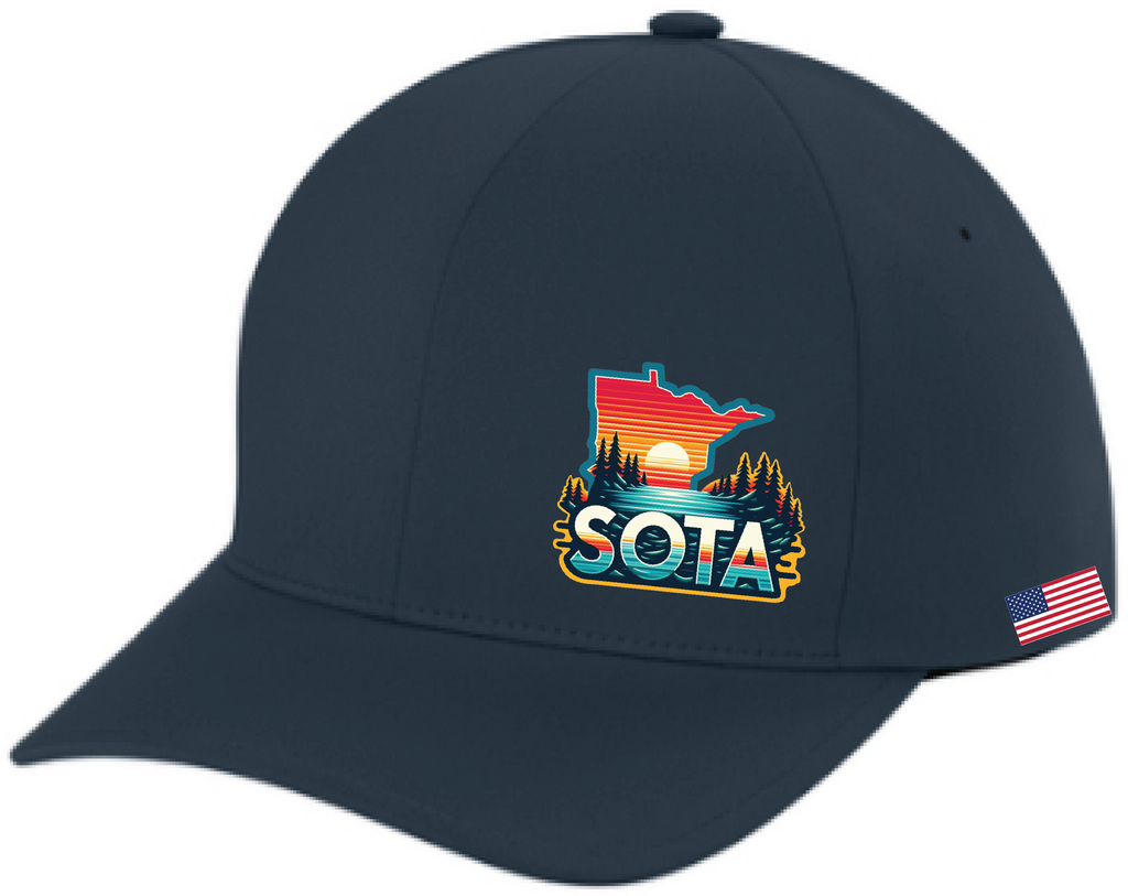 Minnesota Flexfit Fitted Delta® Hat