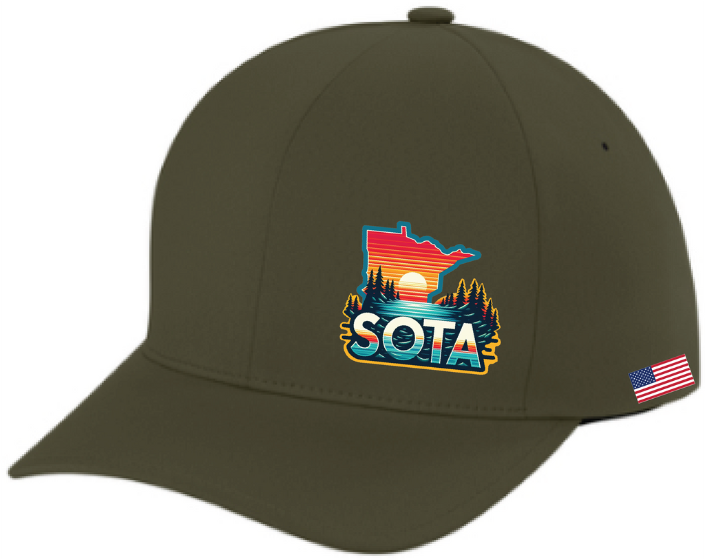 Minnesota Flexfit Fitted Delta® Hat