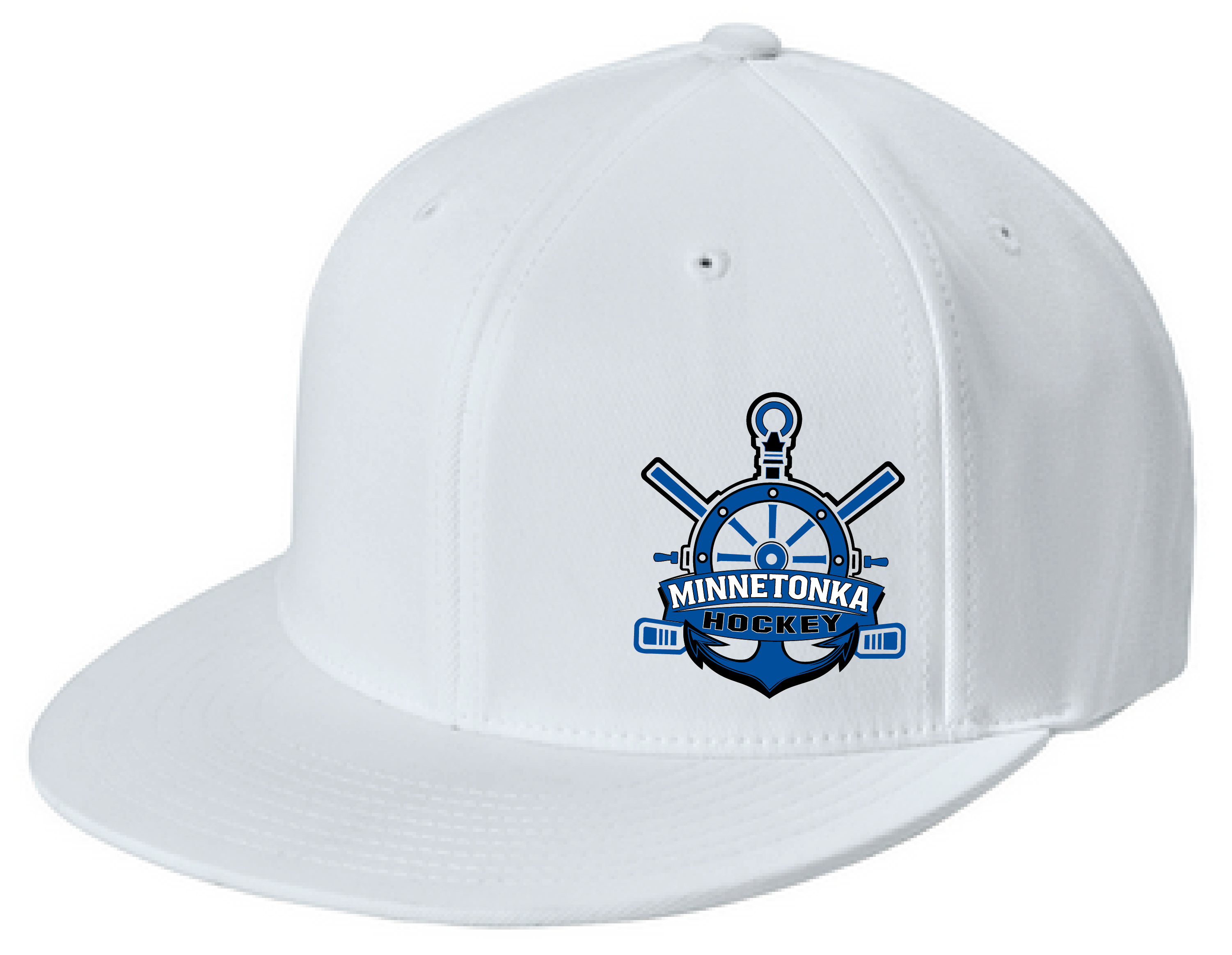 Hockey Flexfit Flatbill Fitted Hat