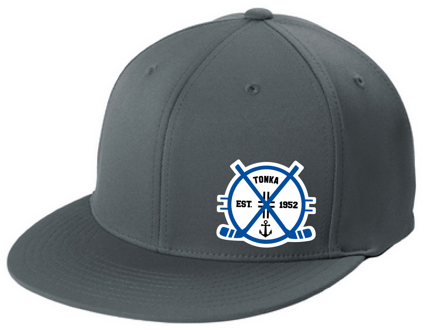 Hockey Flexfit Flatbill Fitted Hat
