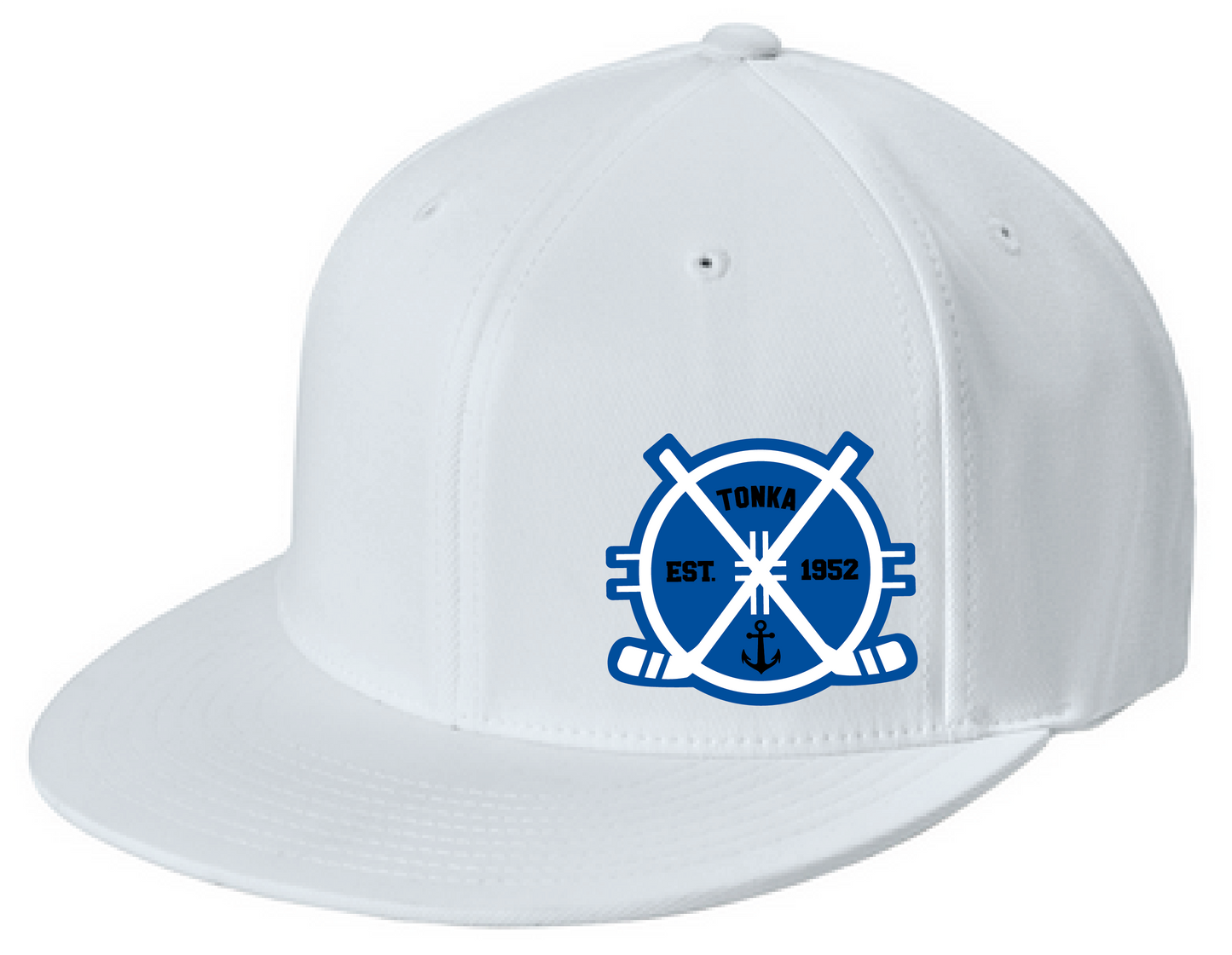 Hockey Flexfit Flatbill Fitted Hat
