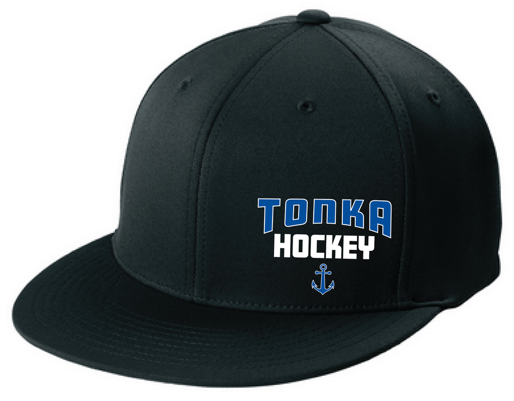 Hockey Flexfit Flatbill Fitted Hat