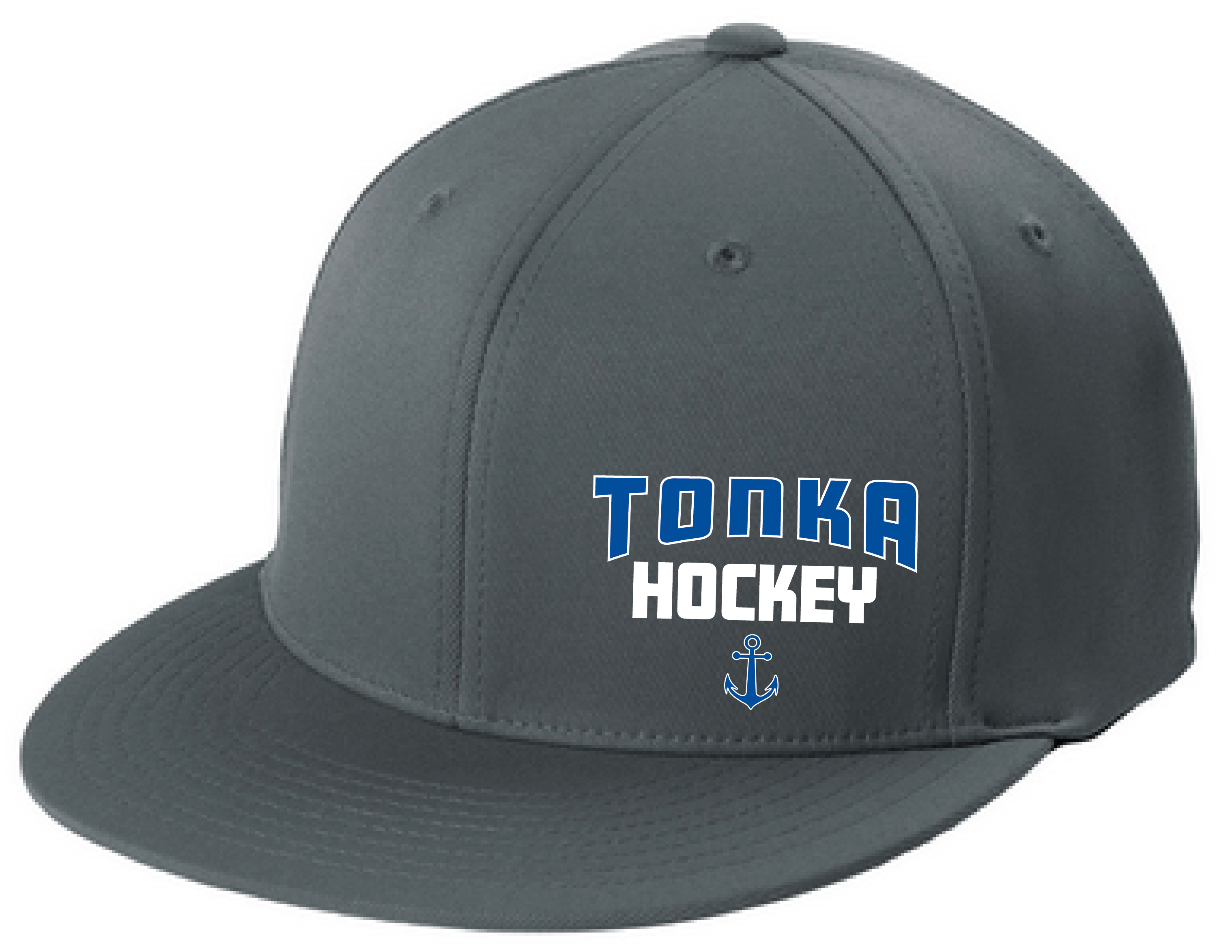 Hockey Flexfit Flatbill Fitted Hat