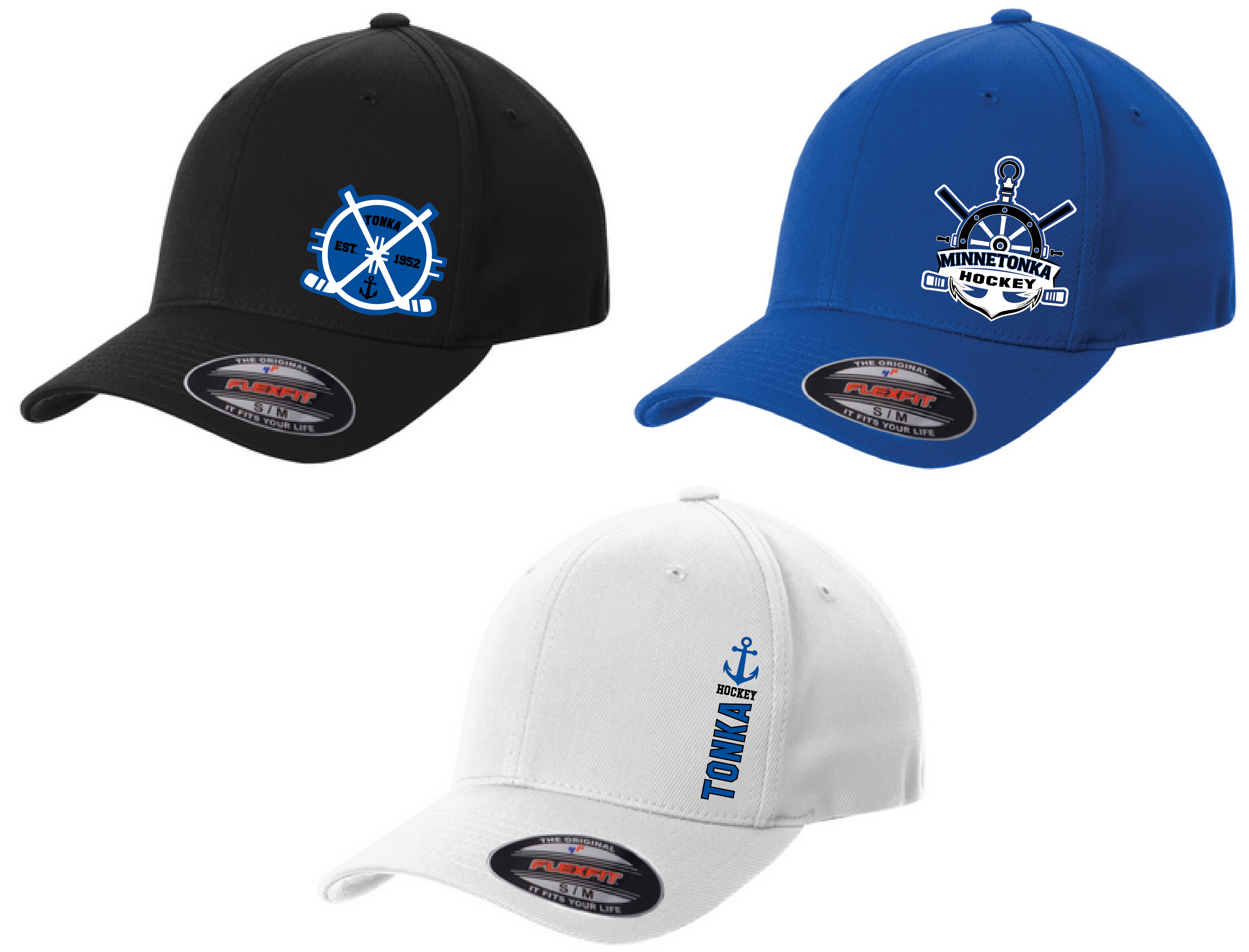 Hockey Flexfit Fitted Hat