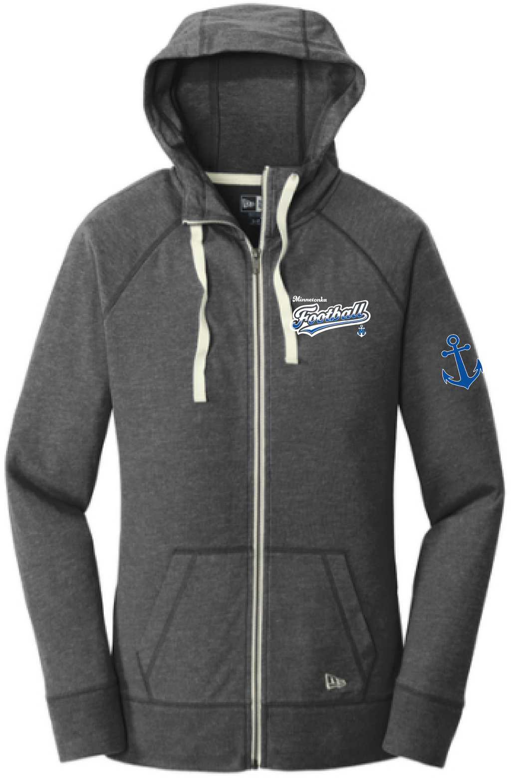 Women's TFA New Era Sueded Cotton Blend Full-Zip Hoodie