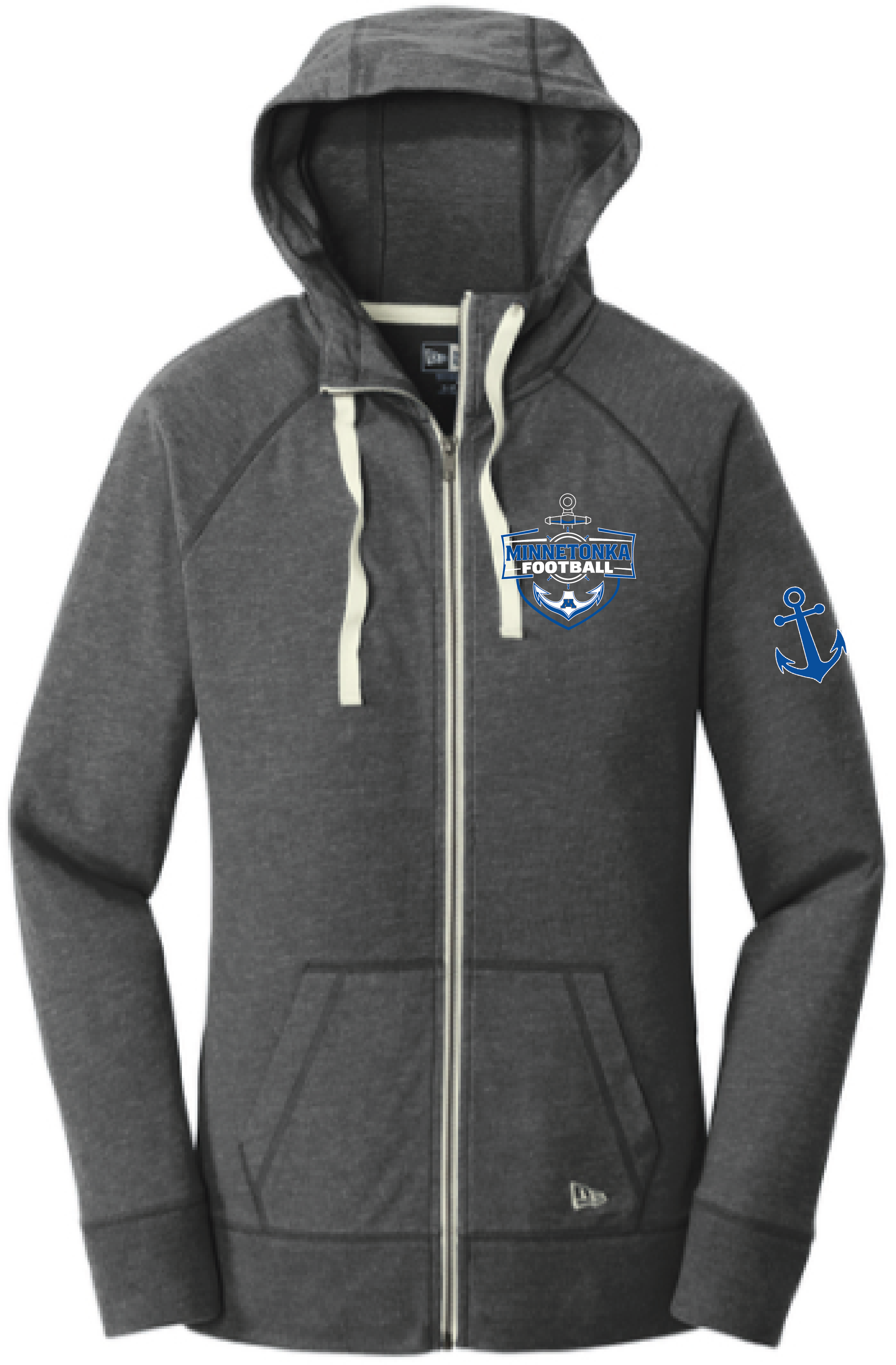Women's TFA New Era Sueded Cotton Blend Full-Zip Hoodie