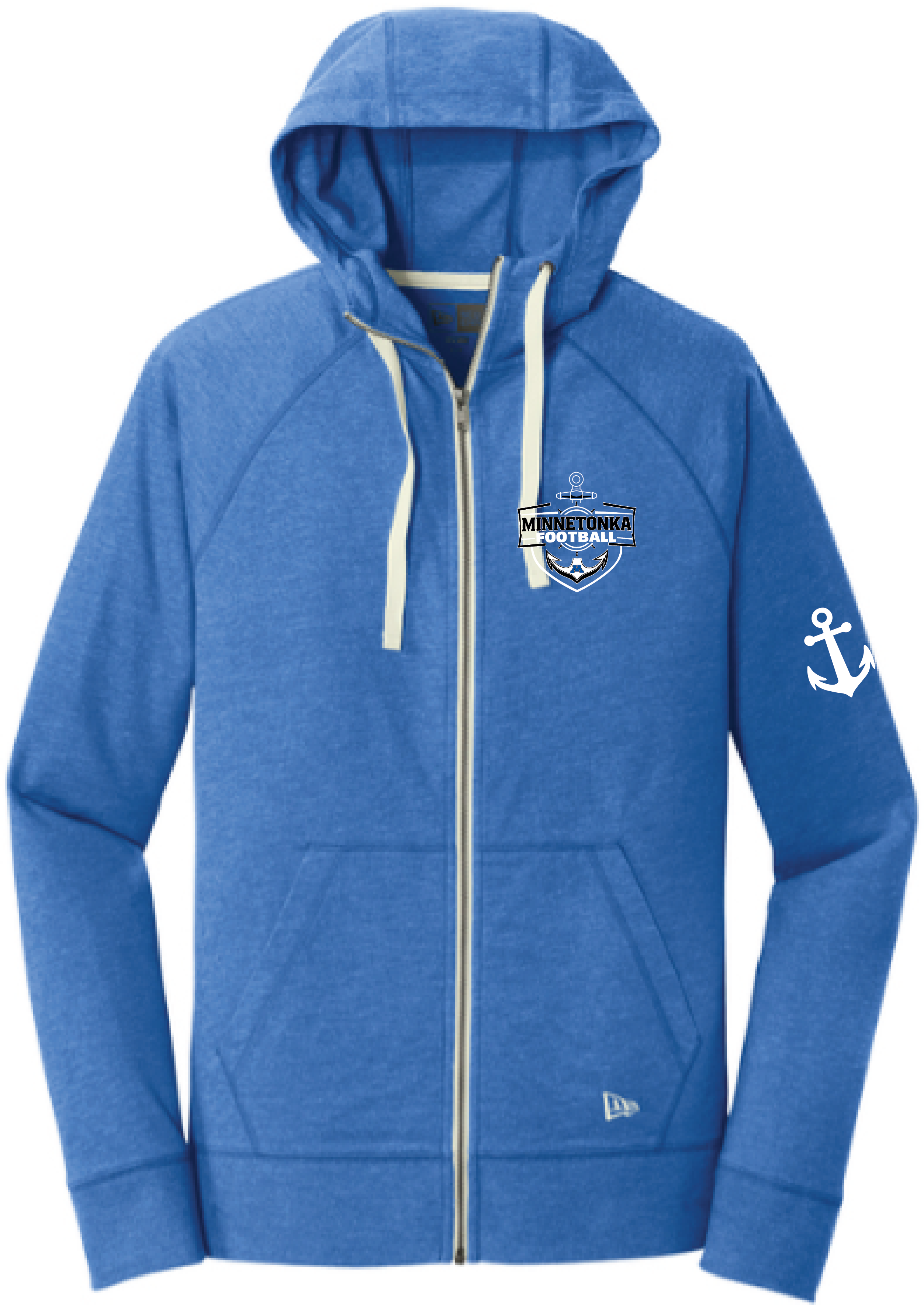 Women's TFA New Era Sueded Cotton Blend Full-Zip Hoodie