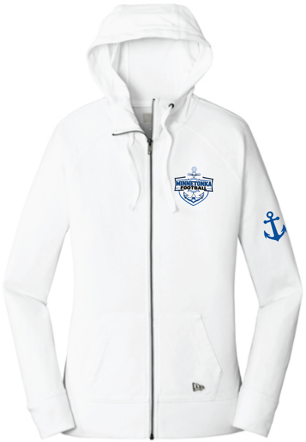 Women's TFA New Era Sueded Cotton Blend Full-Zip Hoodie