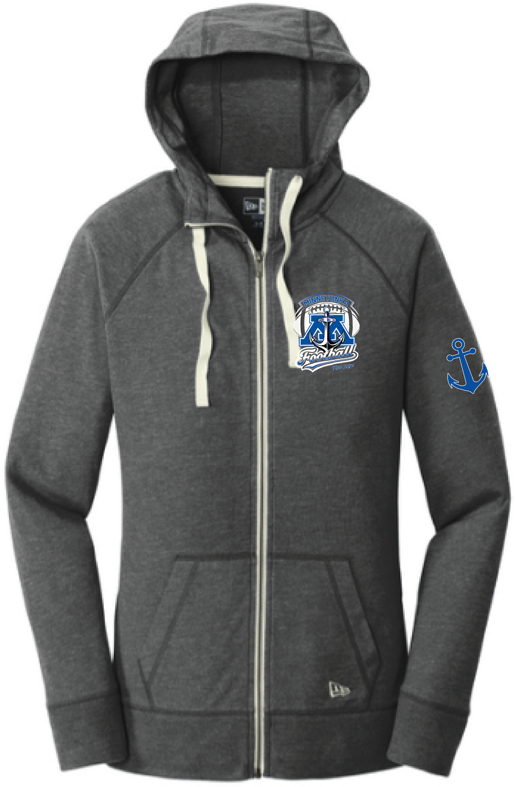 Women's TFA New Era Sueded Cotton Blend Full-Zip Hoodie