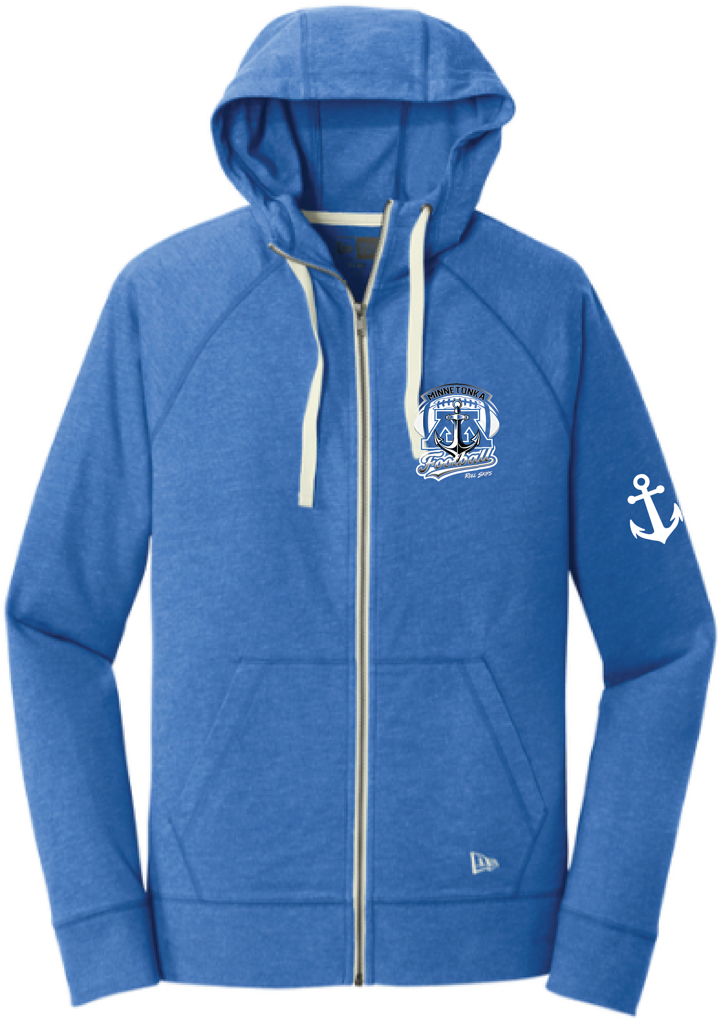 Women's TFA New Era Sueded Cotton Blend Full-Zip Hoodie