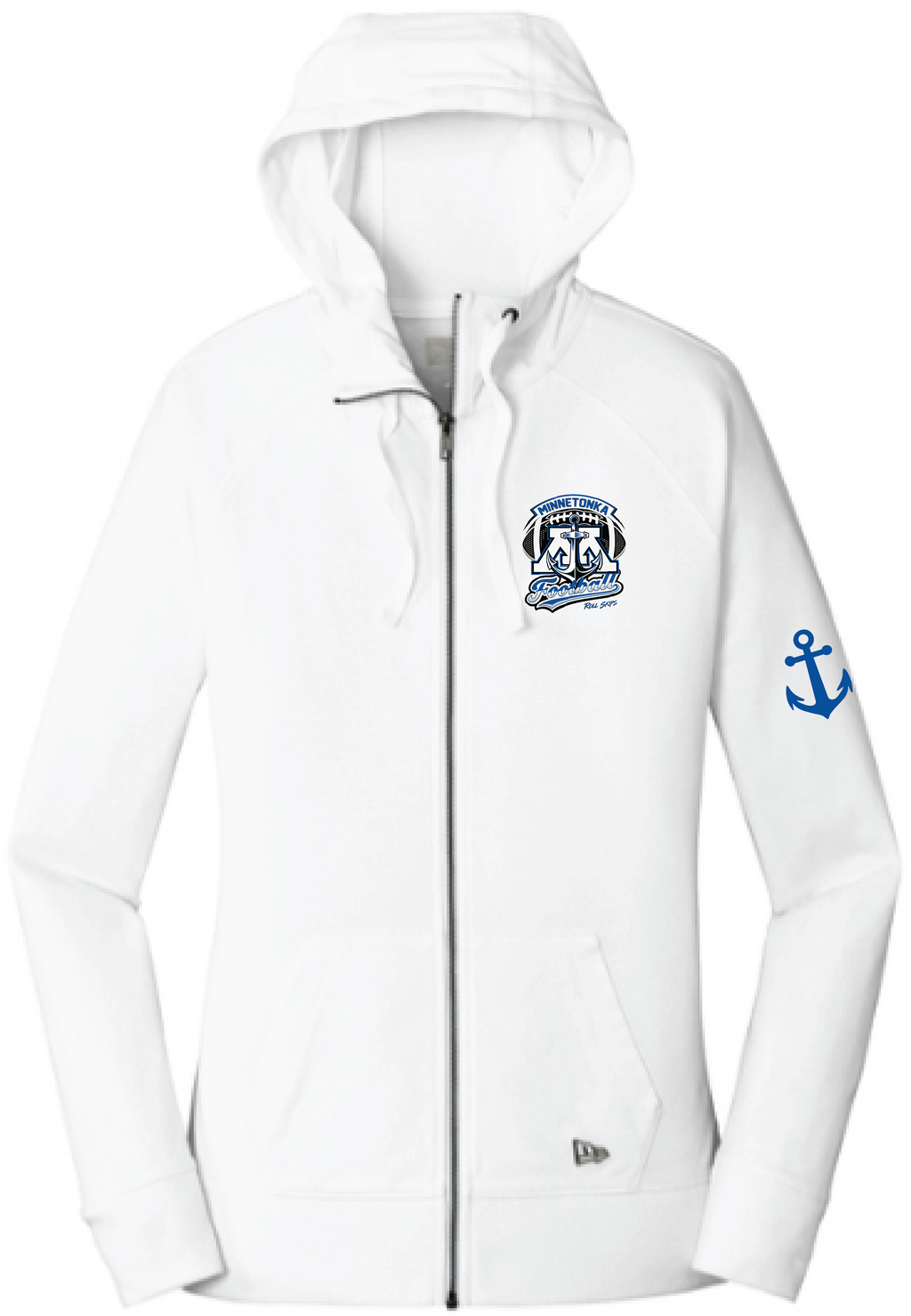 Women's TFA New Era Sueded Cotton Blend Full-Zip Hoodie