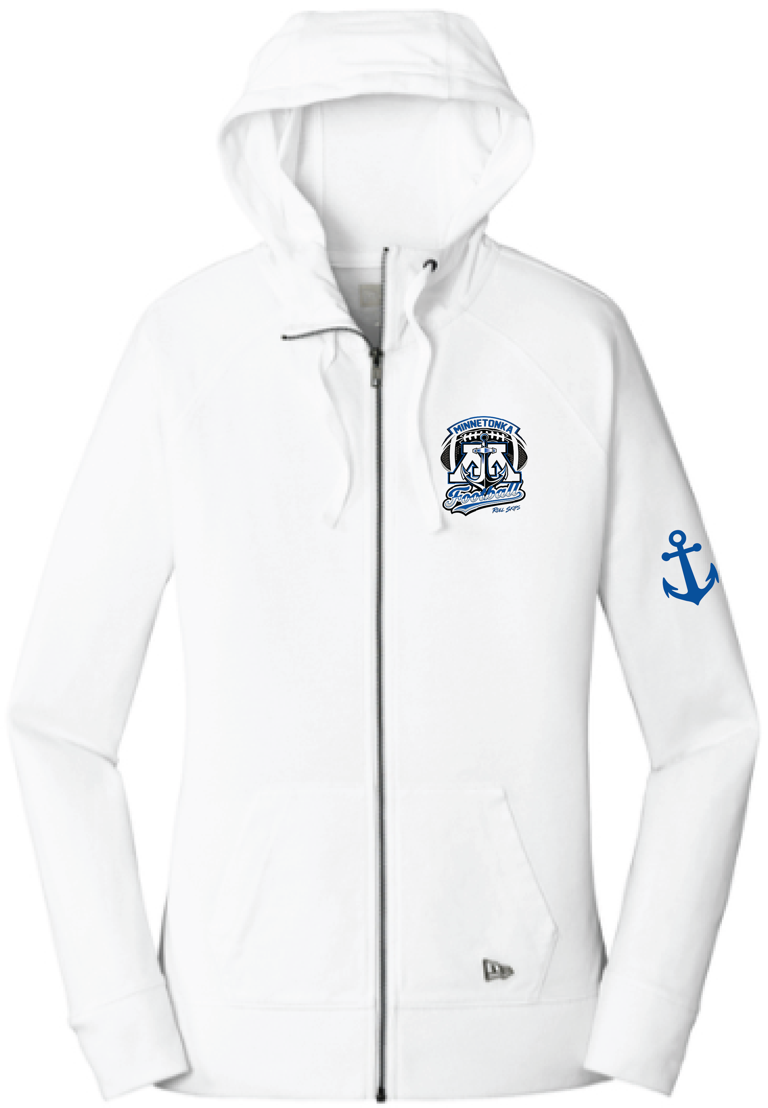 Women's TFA New Era Sueded Cotton Blend Full-Zip Hoodie