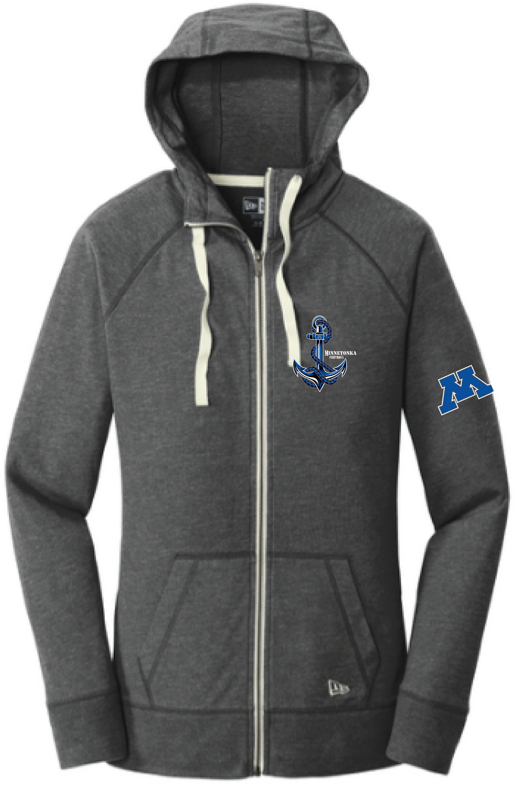 Women's TFA New Era Sueded Cotton Blend Full-Zip Hoodie