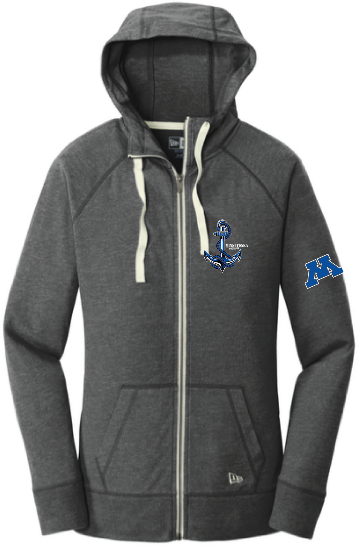 Women's TFA New Era Sueded Cotton Blend Full-Zip Hoodie