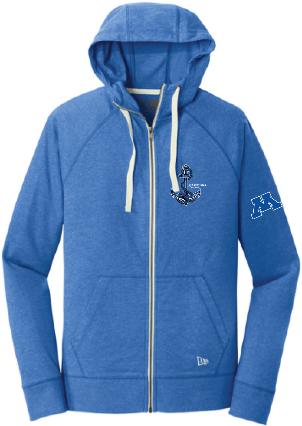 Women's TFA New Era Sueded Cotton Blend Full-Zip Hoodie