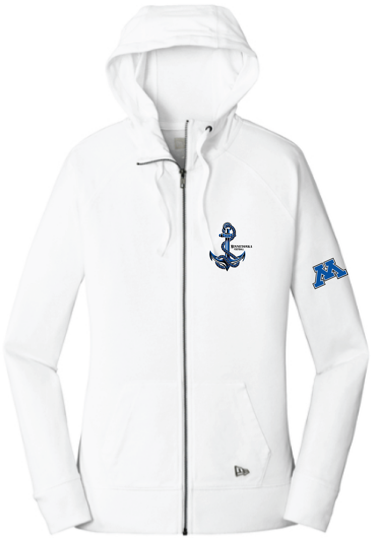 Women's TFA New Era Sueded Cotton Blend Full-Zip Hoodie
