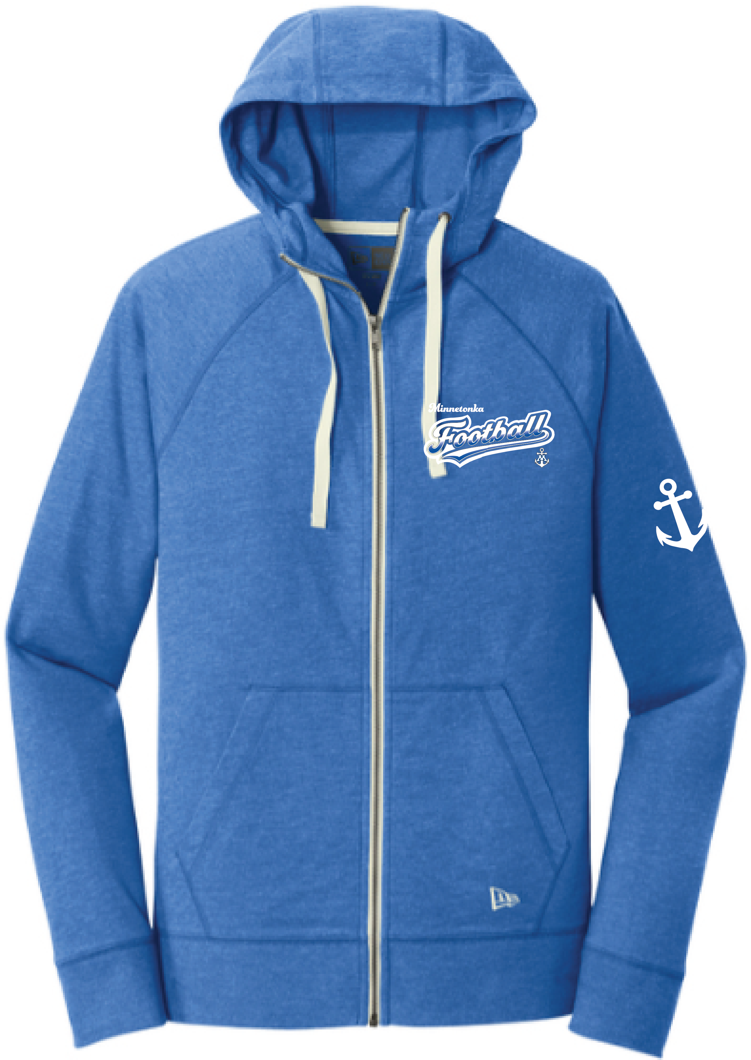 Women's TFA New Era Sueded Cotton Blend Full-Zip Hoodie