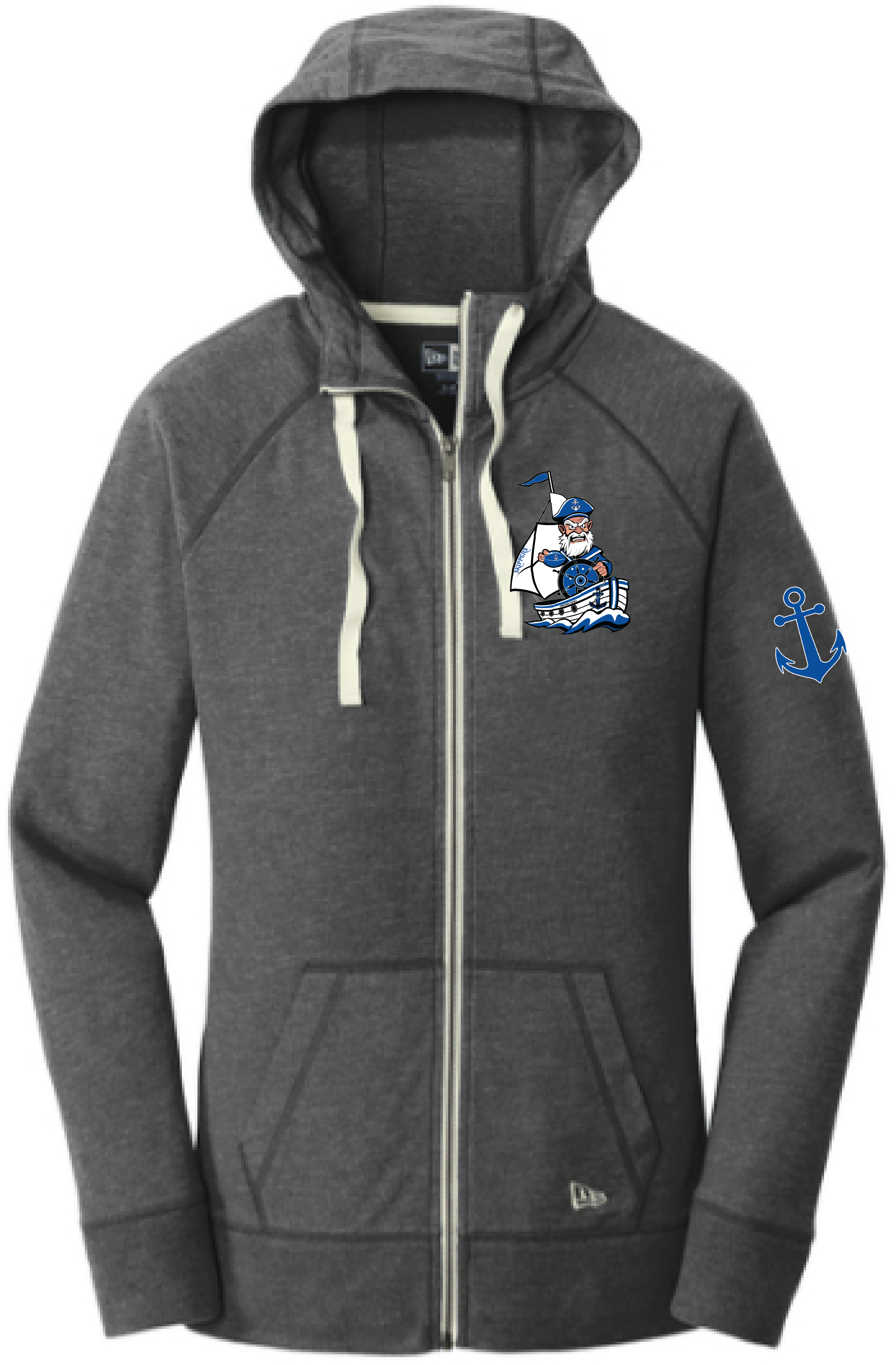 Women's TFA New Era Sueded Cotton Blend Full-Zip Hoodie