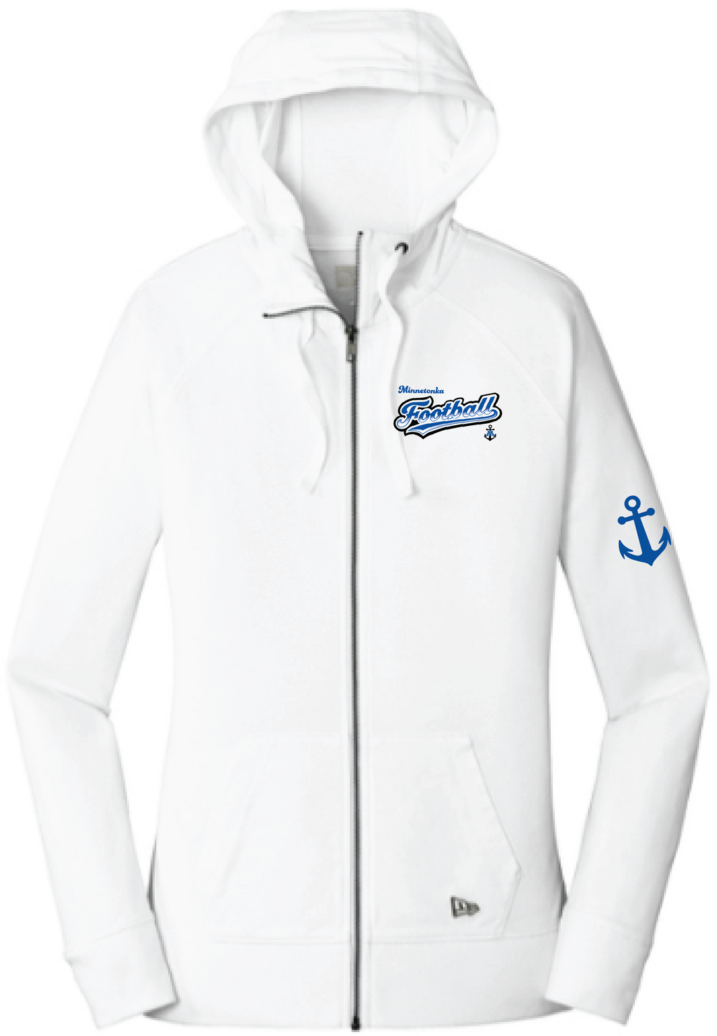 Women's TFA New Era Sueded Cotton Blend Full-Zip Hoodie