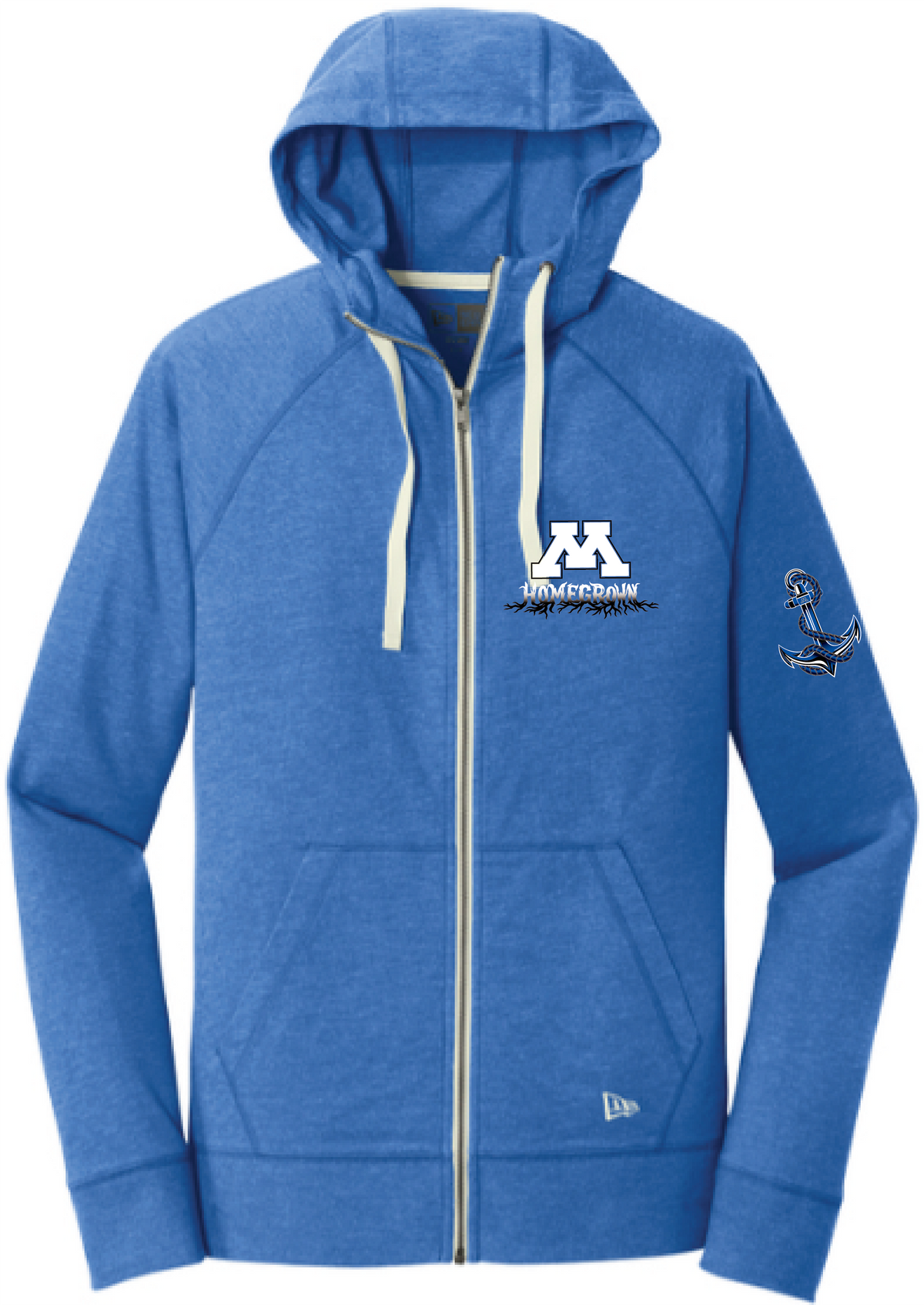 Women's TFA New Era Sueded Cotton Blend Full-Zip Hoodie