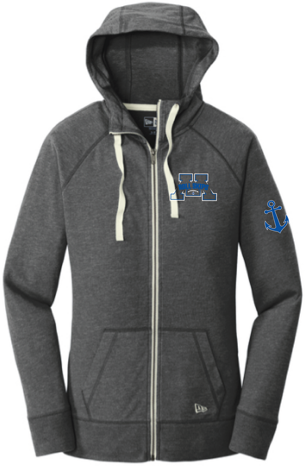 Women's TFA New Era Sueded Cotton Blend Full-Zip Hoodie