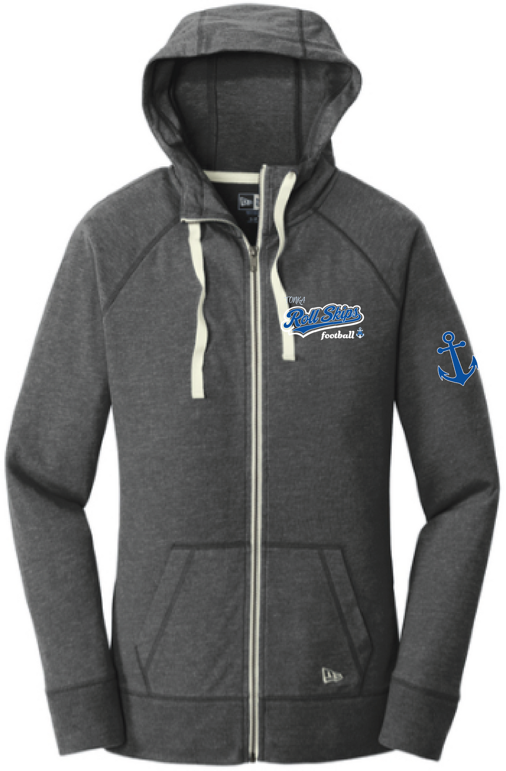 Women's TFA New Era Sueded Cotton Blend Full-Zip Hoodie