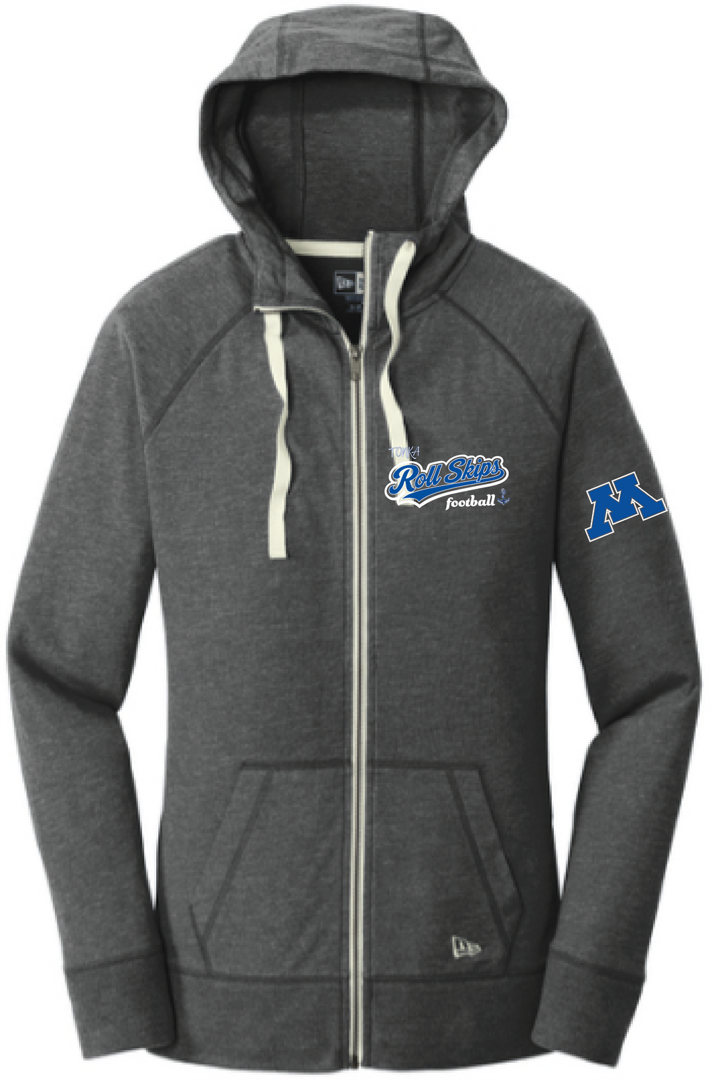 Women's TFA New Era Sueded Cotton Blend Full-Zip Hoodie