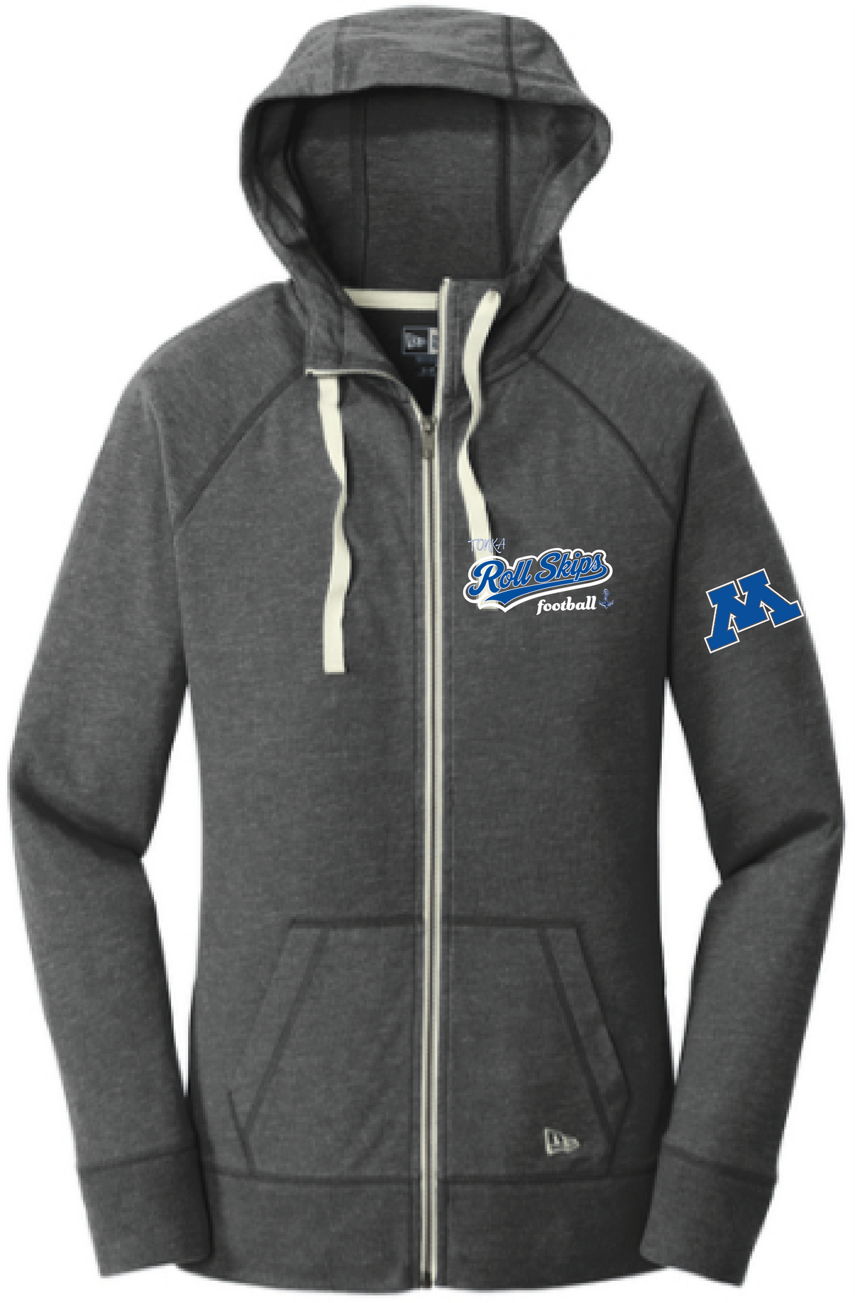 Women's TFA New Era Sueded Cotton Blend Full-Zip Hoodie