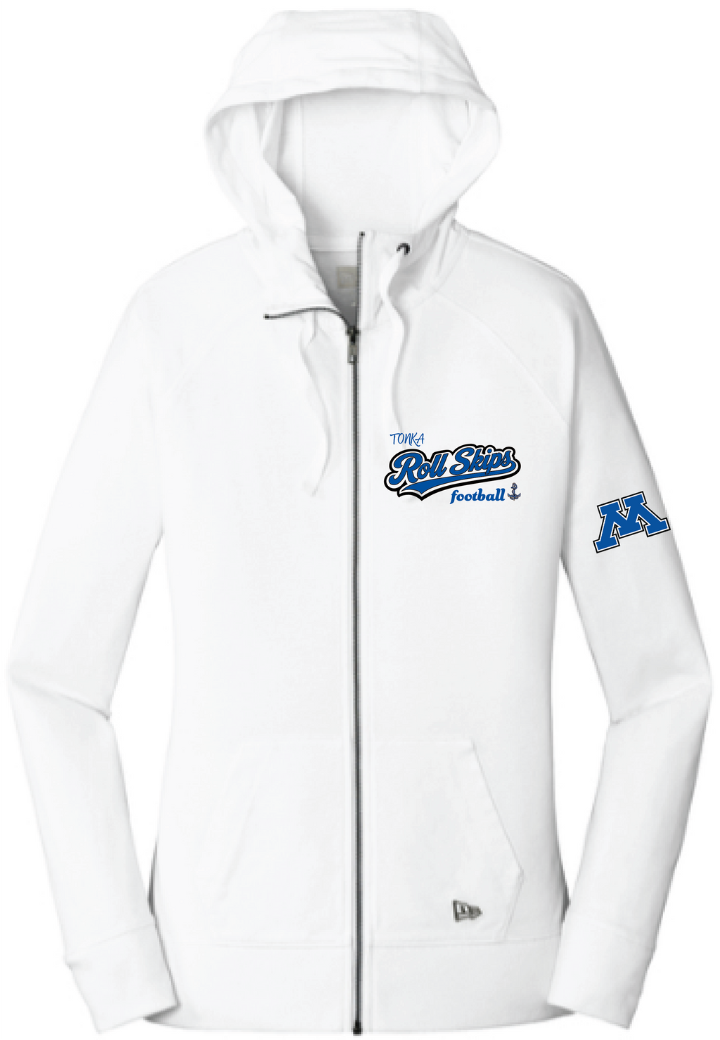 Women's TFA New Era Sueded Cotton Blend Full-Zip Hoodie