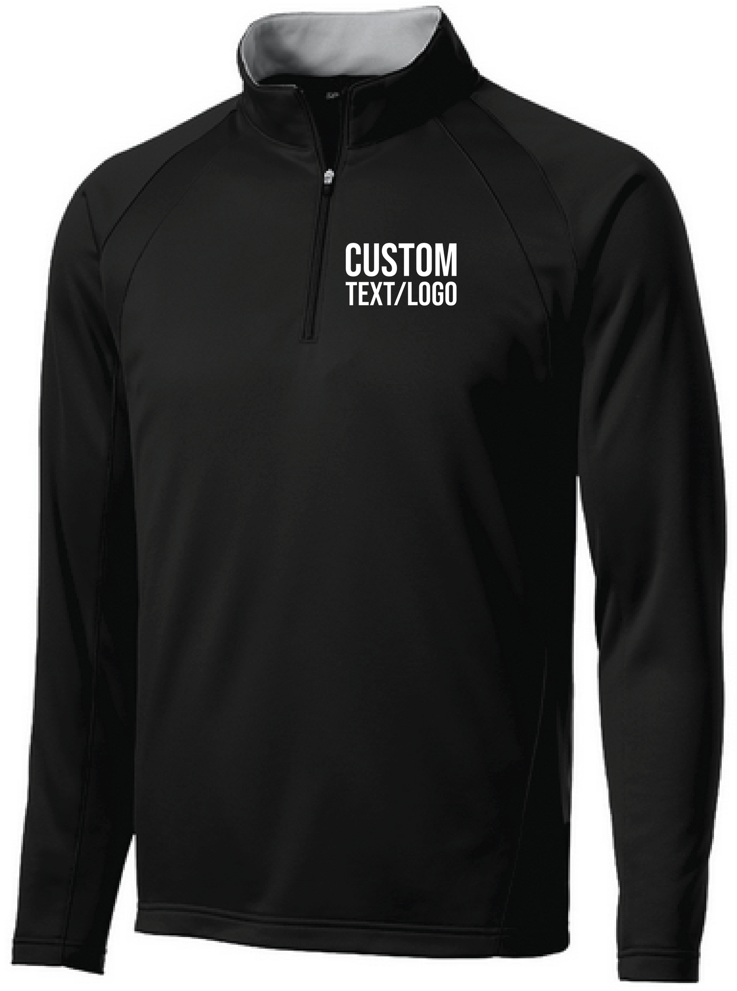 Custom Men's 1/4 Zip Peformance Fleece Pullover