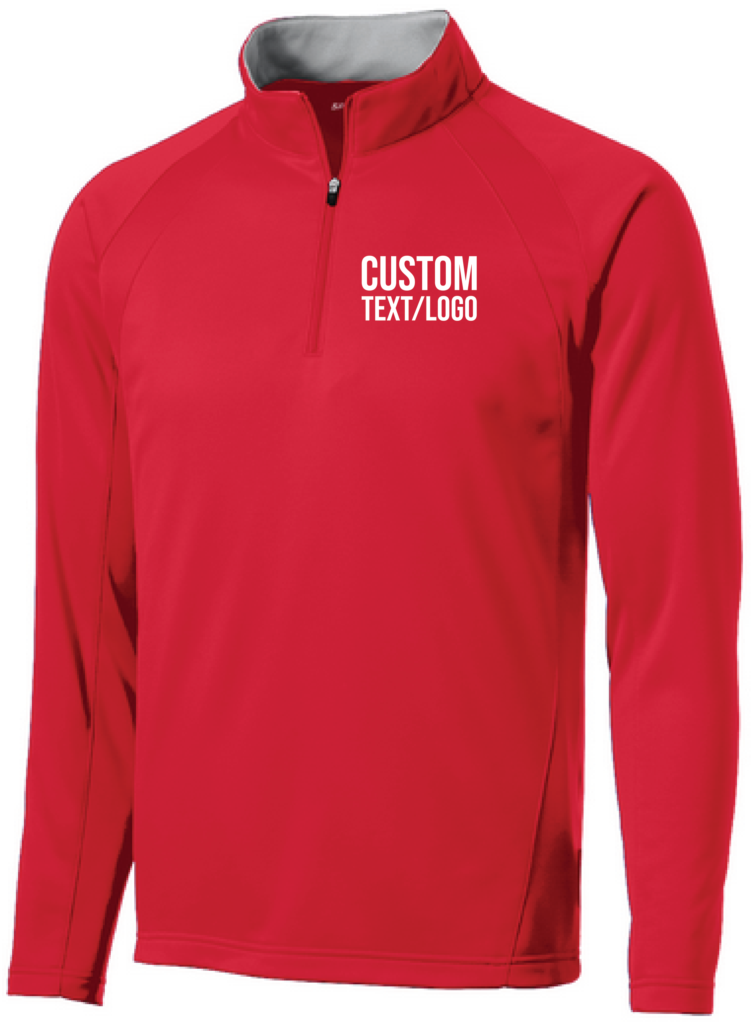 Custom Men's 1/4 Zip Peformance Fleece Pullover