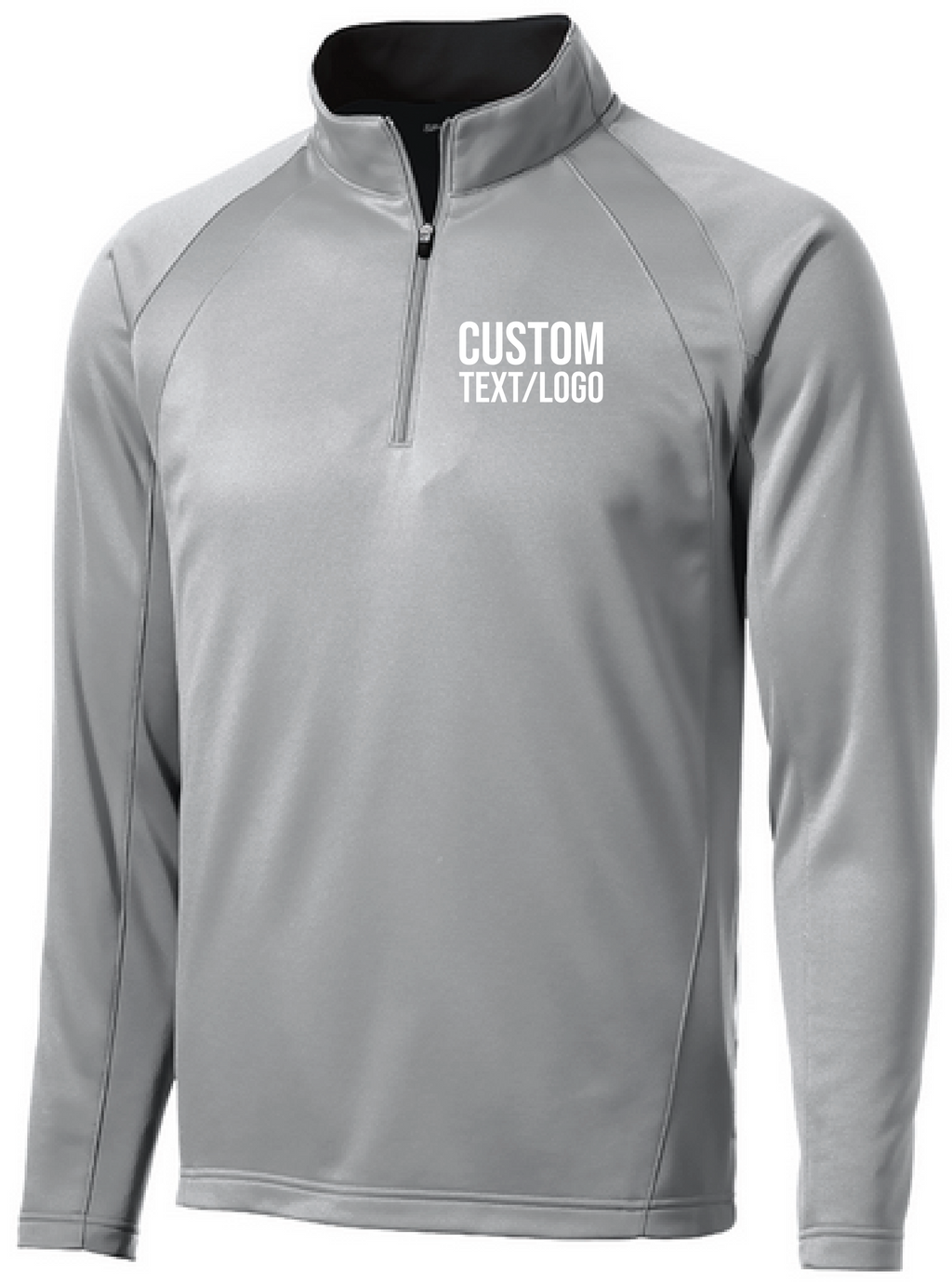 Custom Men's 1/4 Zip Peformance Fleece Pullover