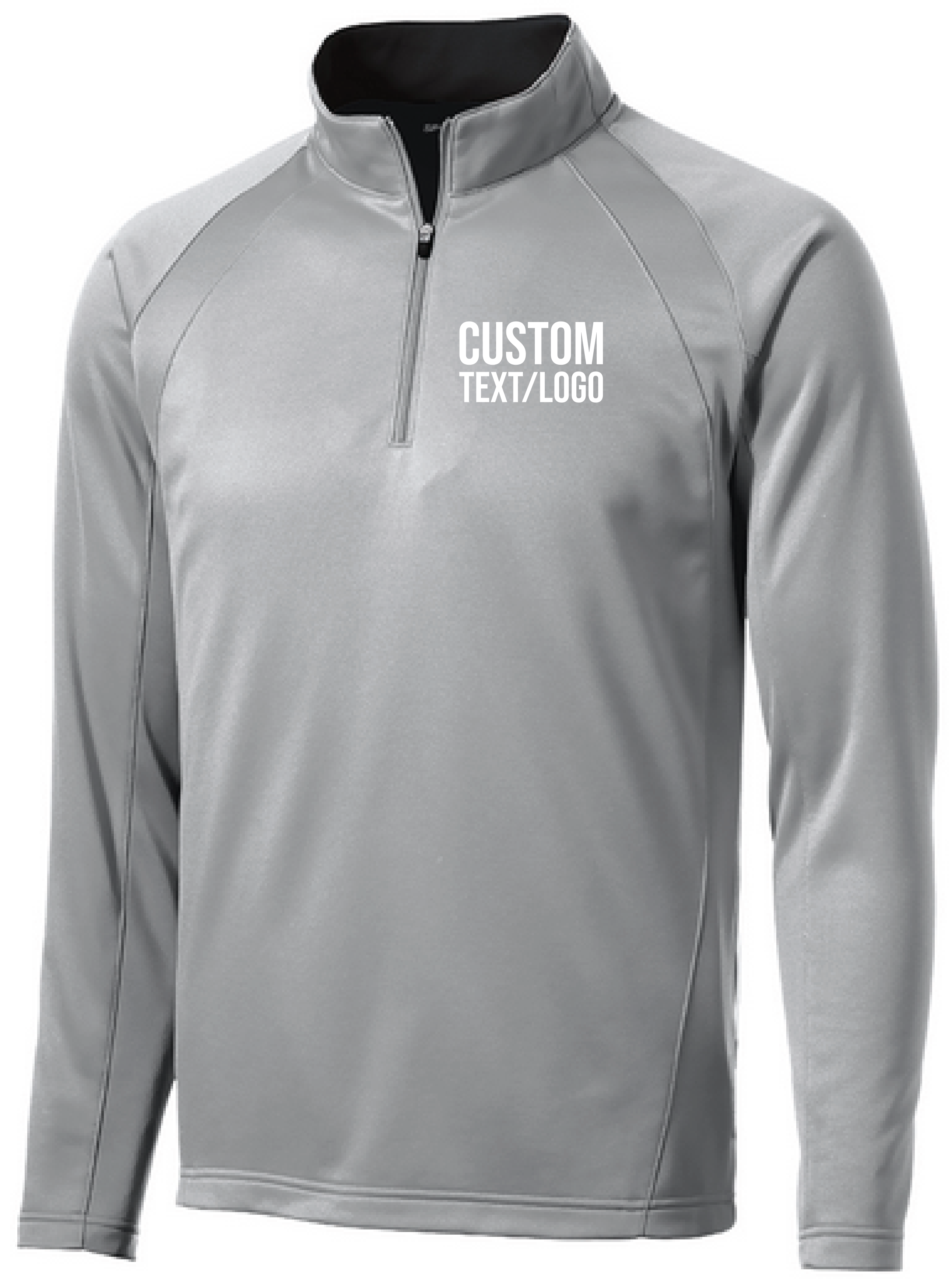Custom Men's 1/4 Zip Peformance Fleece Pullover