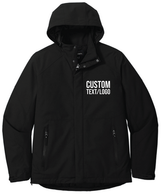 Custom Men's Insulated Waterproof Tech Jacket
