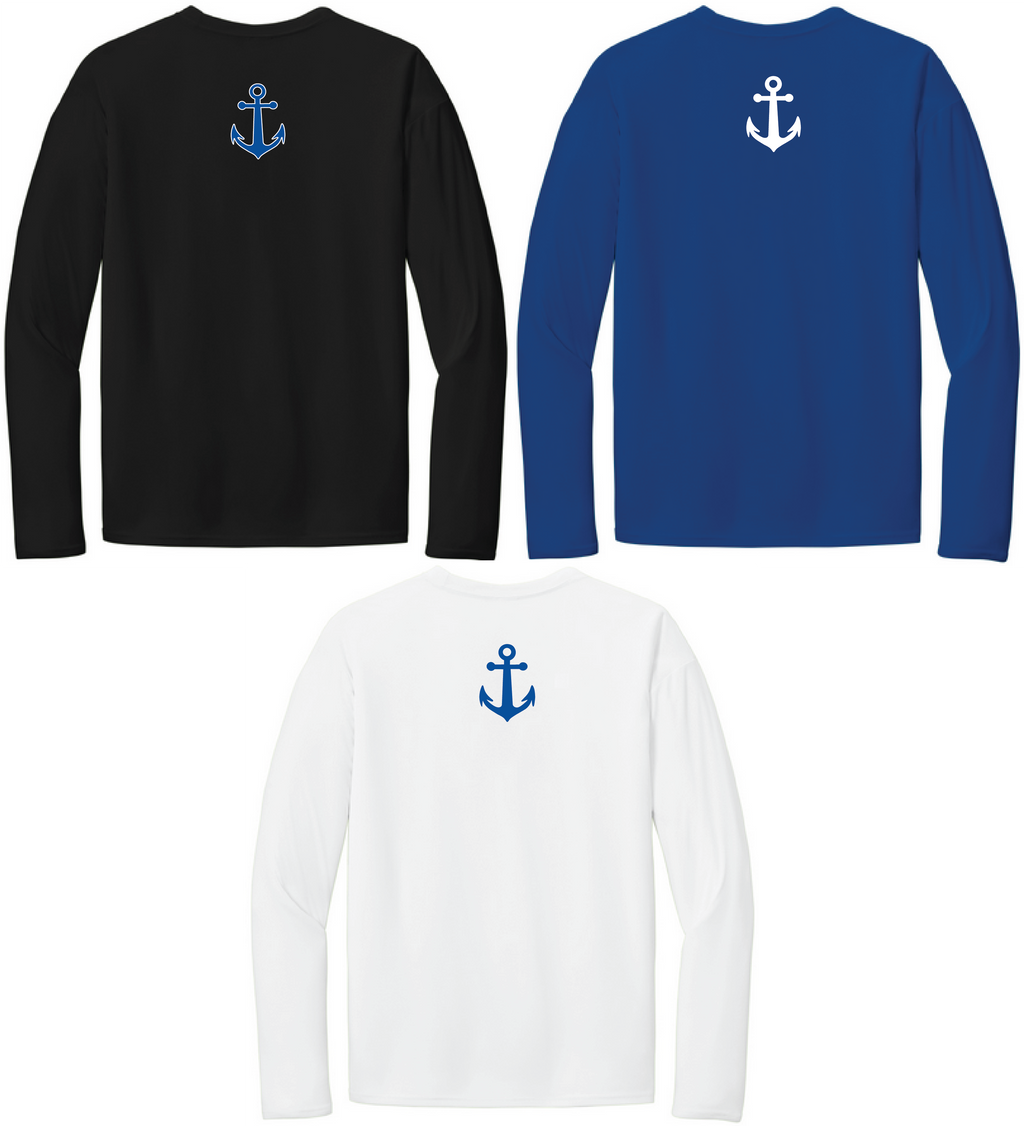 Football Men's New Era Comfort Blend Long Sleeve Tee