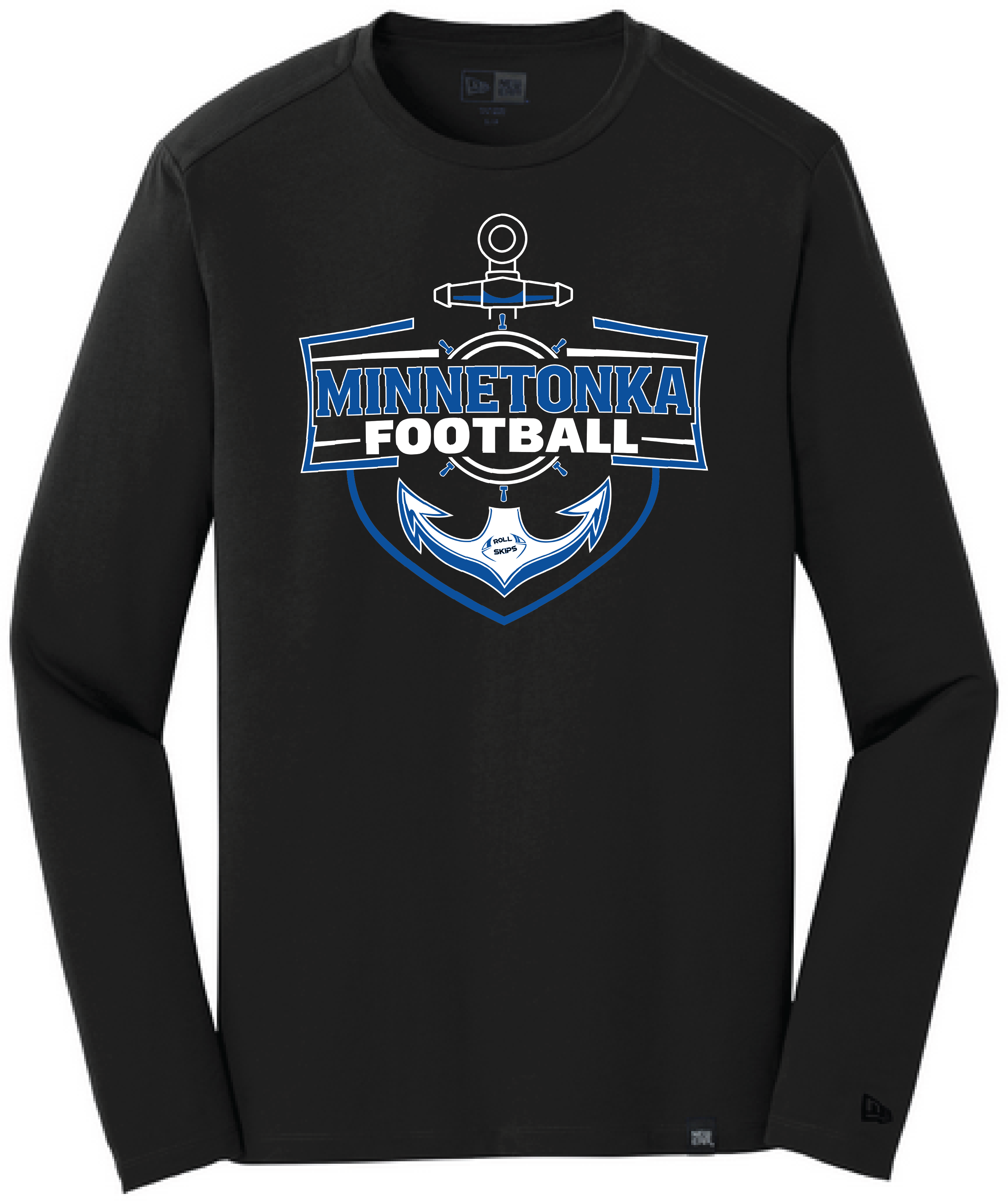 Football Men's New Era Comfort Blend Long Sleeve Tee