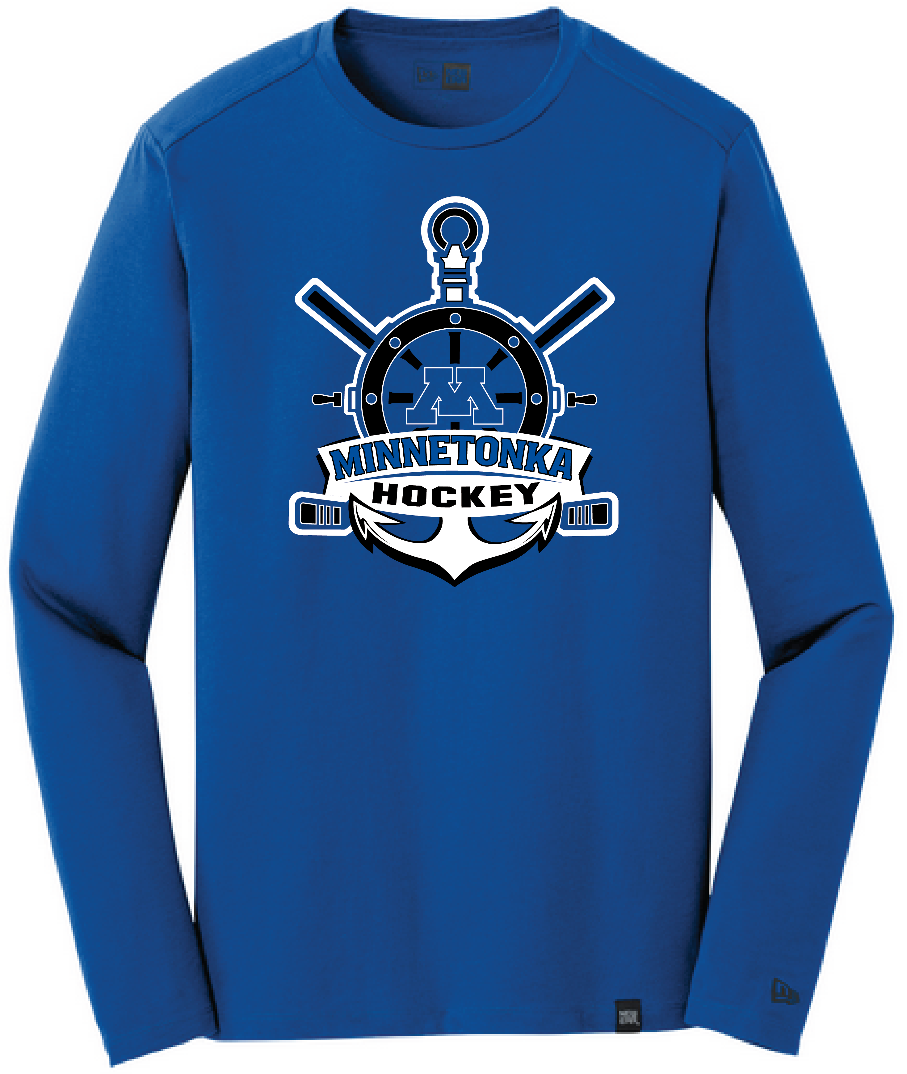 Tonka Hockey Men's New Era Heritage Blend Long Sleeve Crew Tee