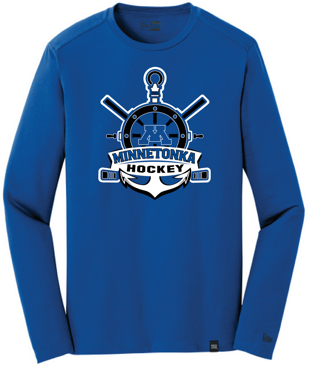 Tonka Hockey Men's New Era Heritage Blend Long Sleeve Crew Tee