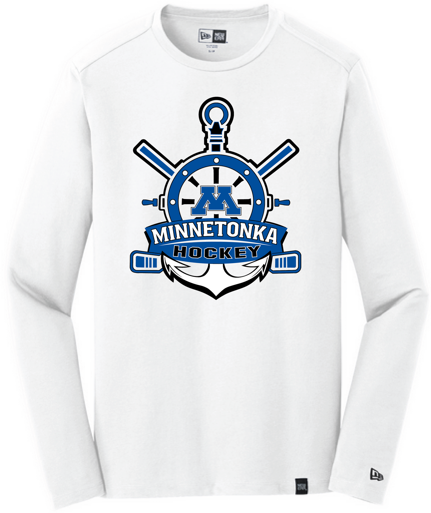 Tonka Hockey Men's New Era Heritage Blend Long Sleeve Crew Tee