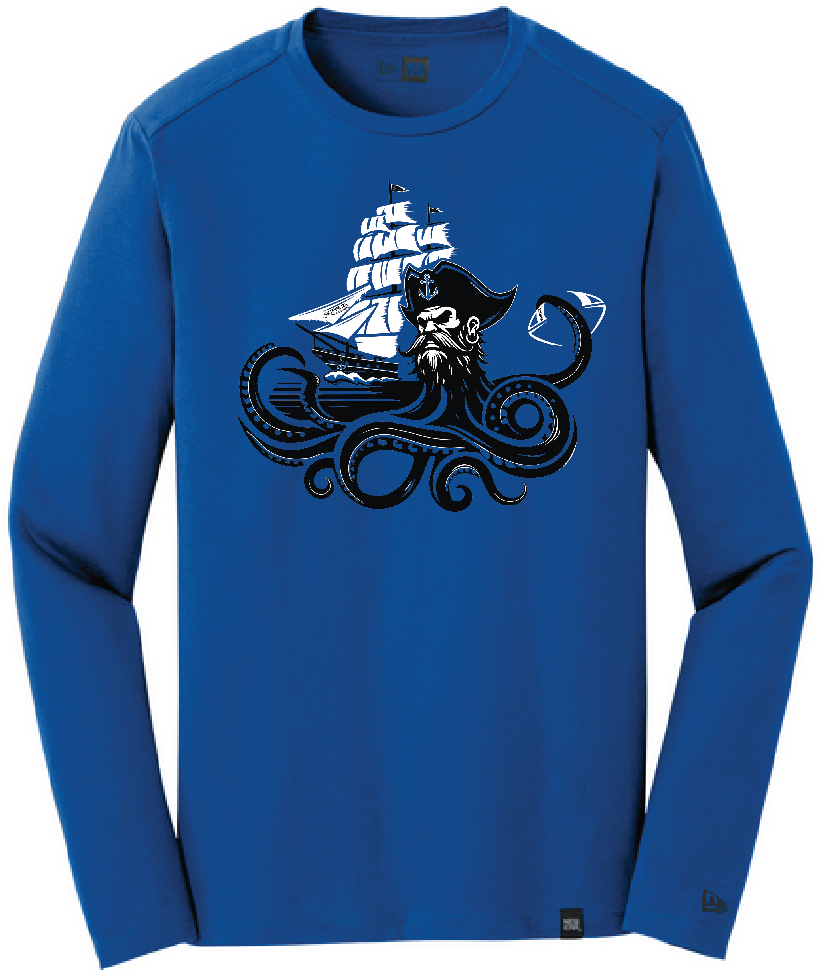 Football Men's New Era Comfort Blend Long Sleeve Tee