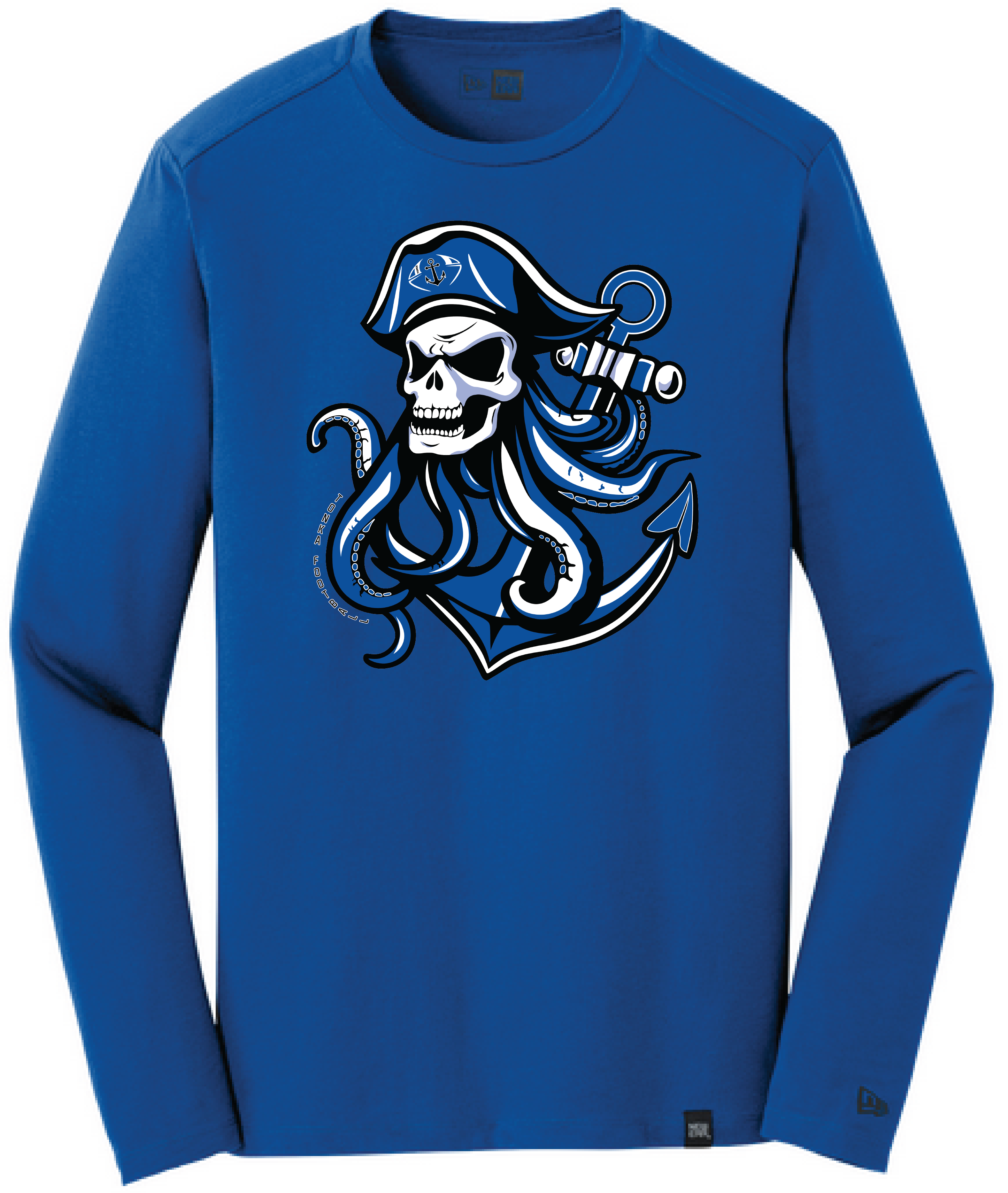 Football Men's New Era Comfort Blend Long Sleeve Tee