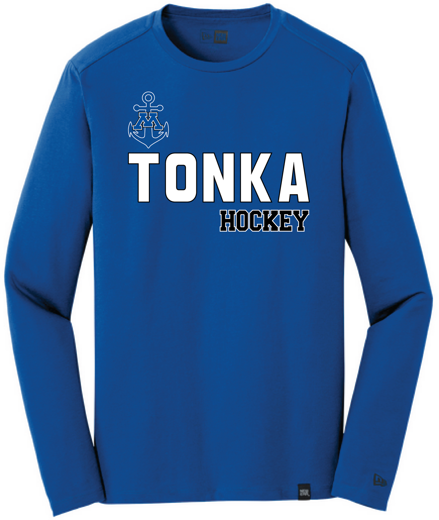 Tonka Hockey Men's New Era Heritage Blend Long Sleeve Crew Tee