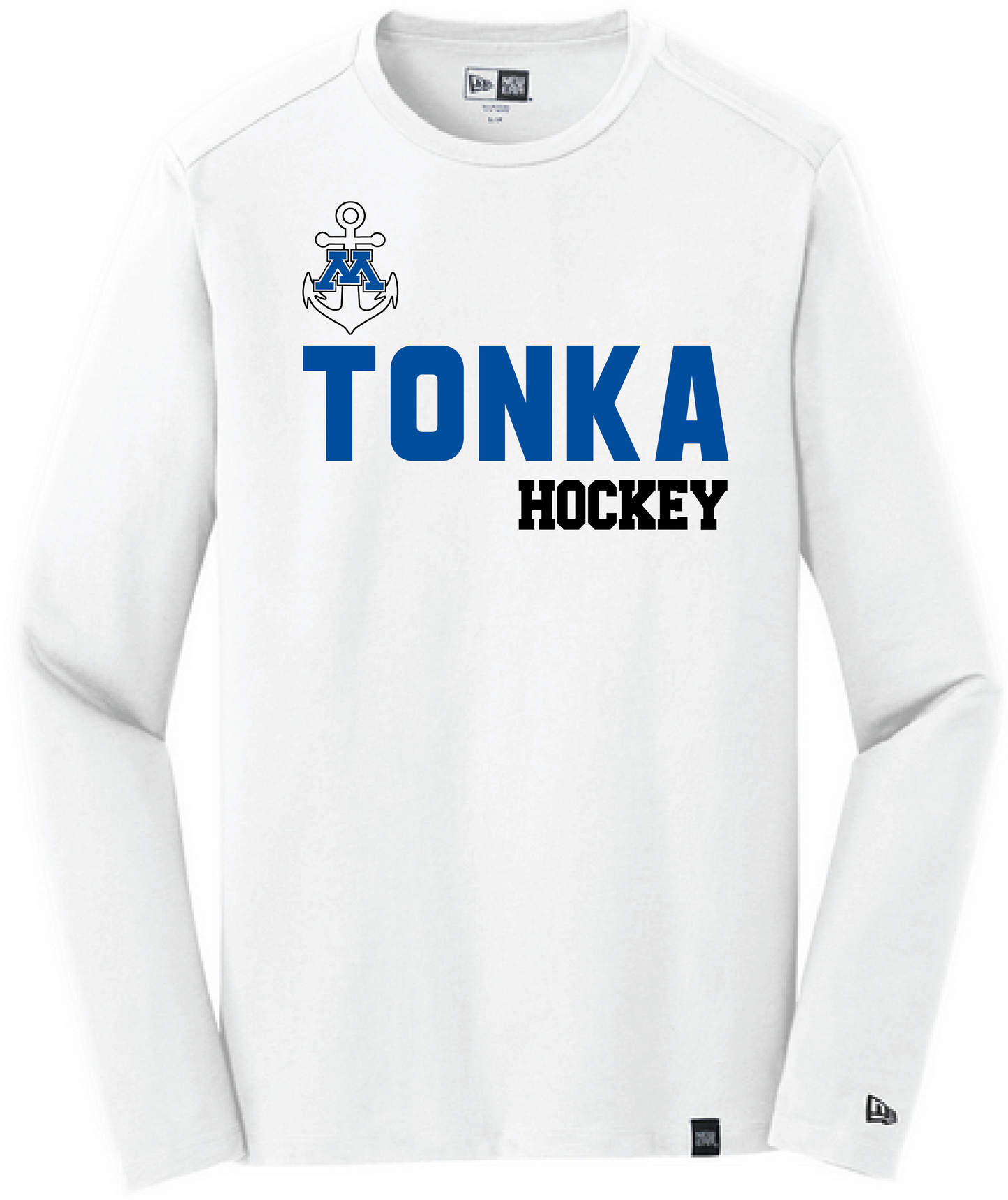 Tonka Hockey Men's New Era Heritage Blend Long Sleeve Crew Tee