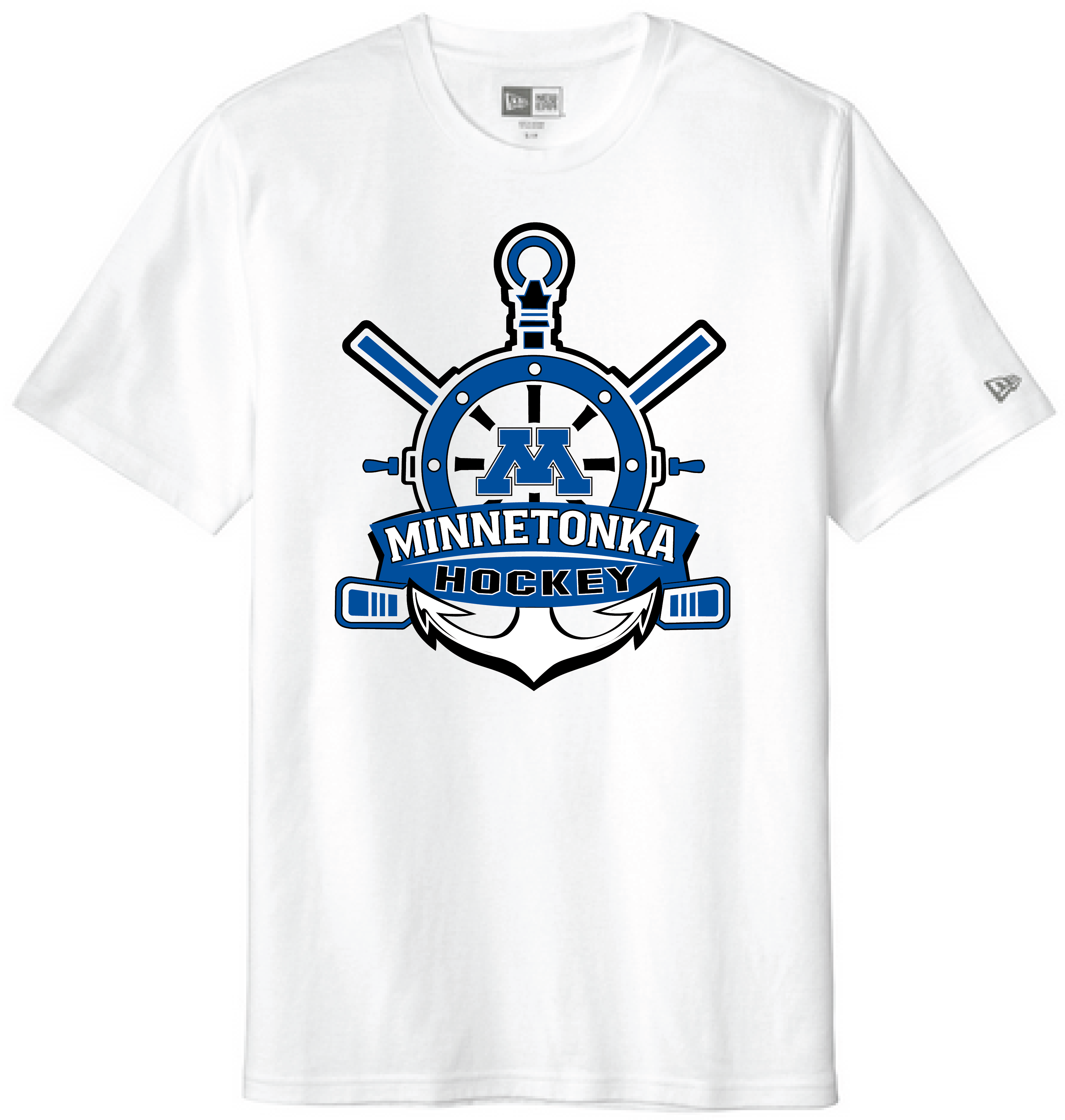 Tonka Hockey Men's New Era Tri-Blend Tee