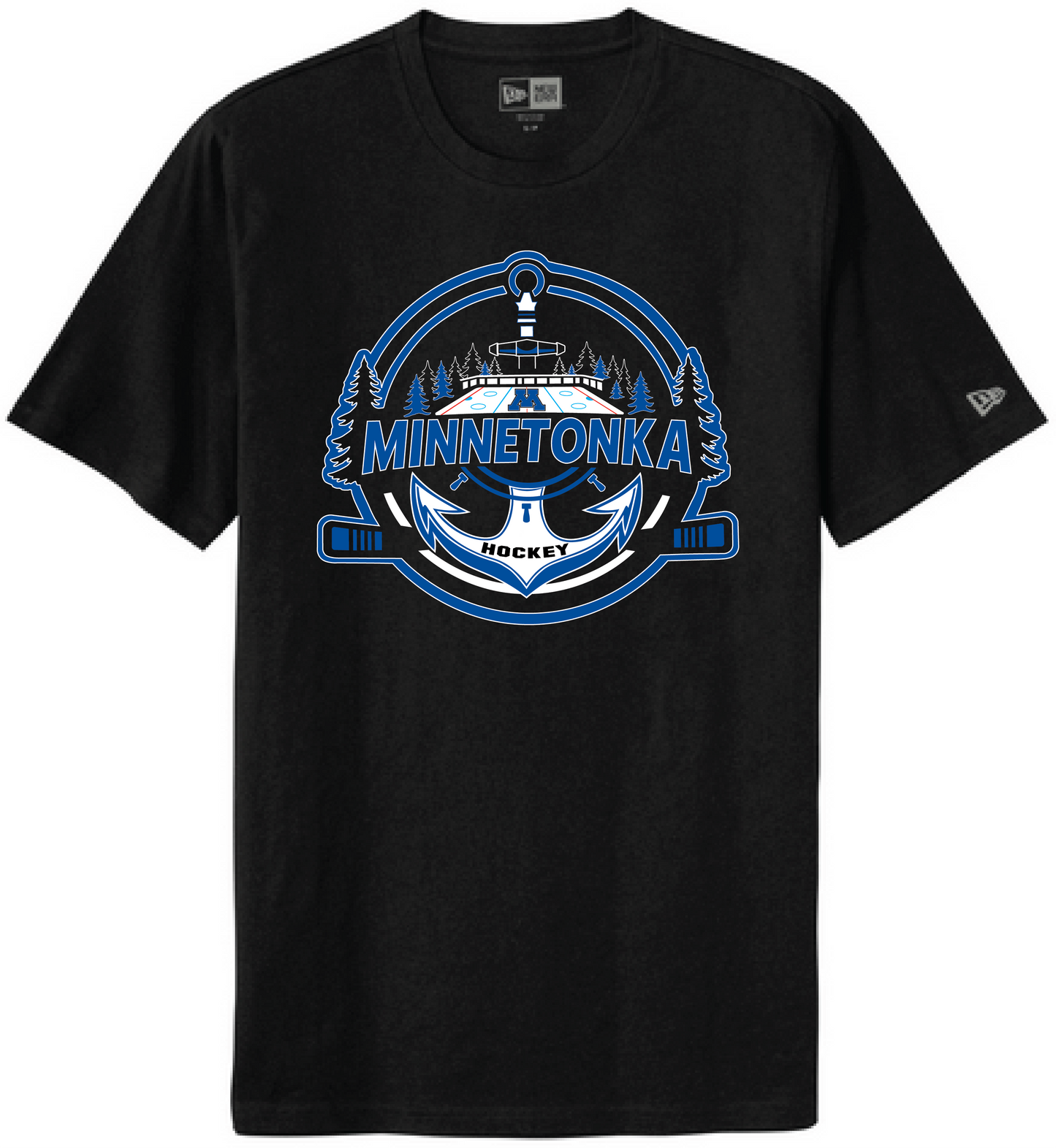 Tonka Hockey Men's New Era Tri-Blend Tee