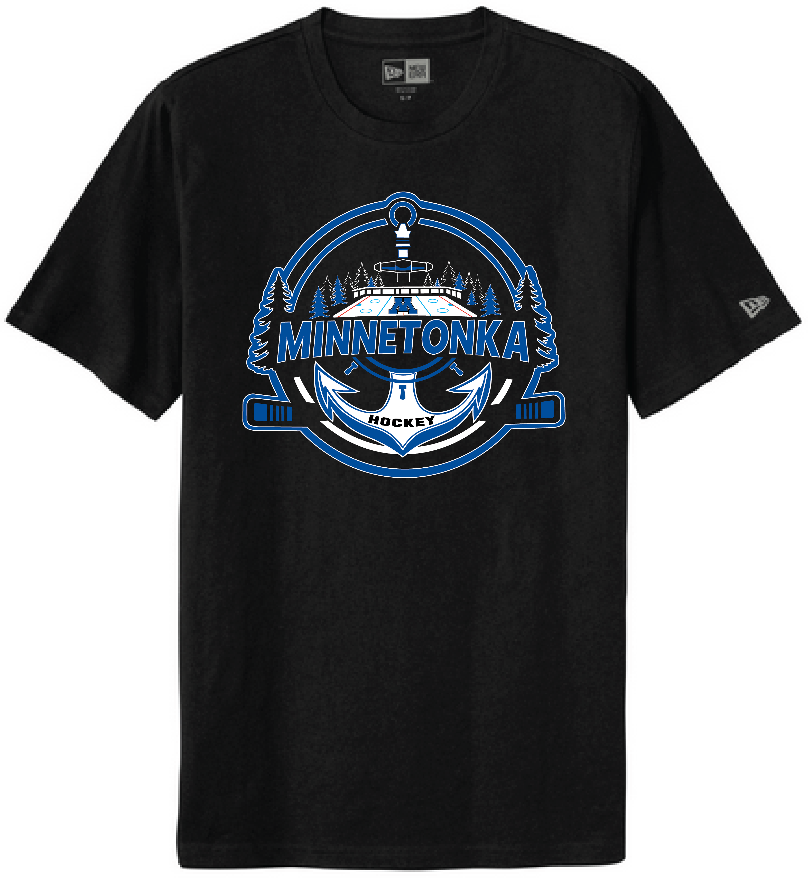 Tonka Hockey Men's New Era Tri-Blend Tee